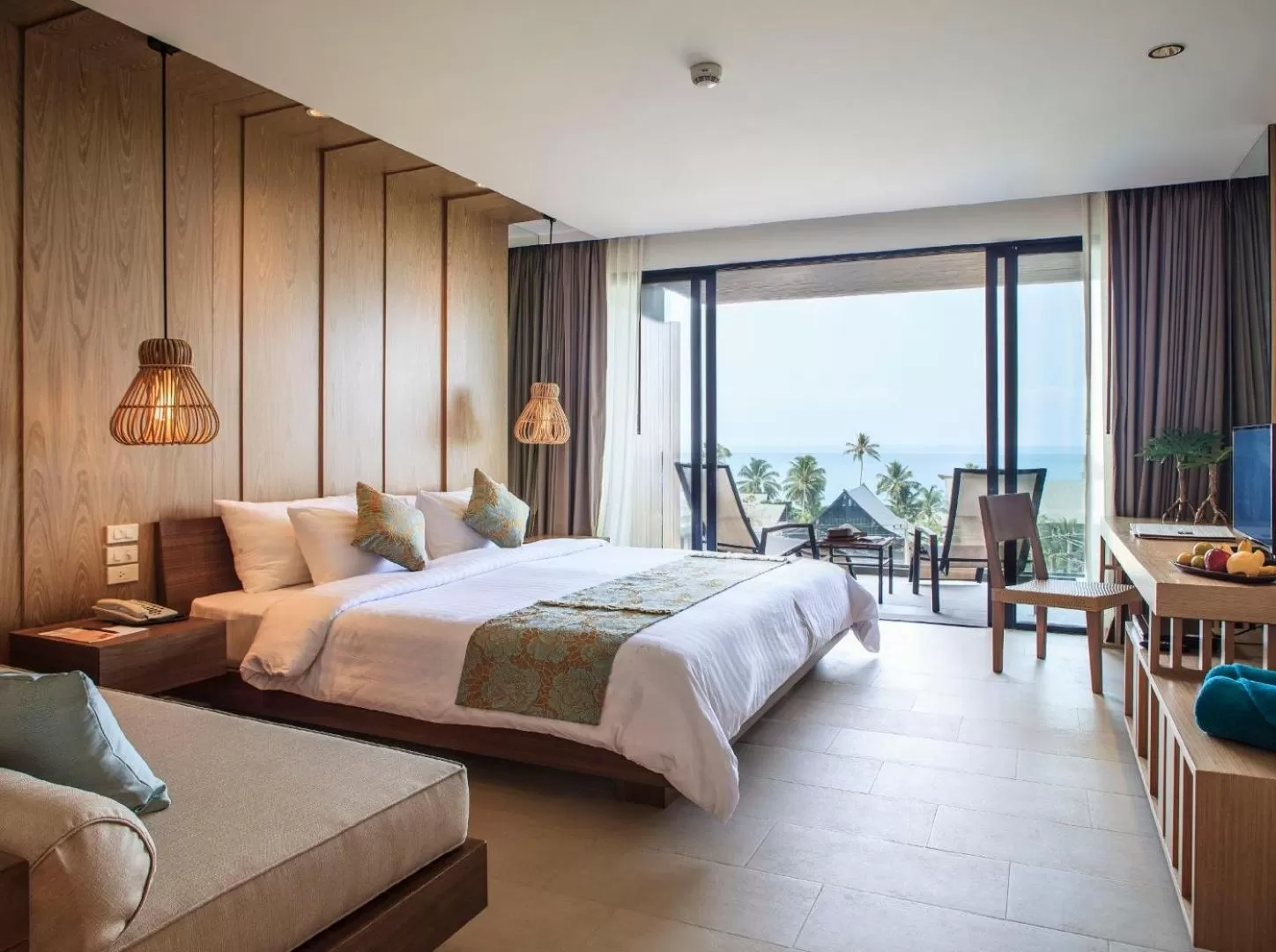 Bed in KC Grande Resort Koh Chang