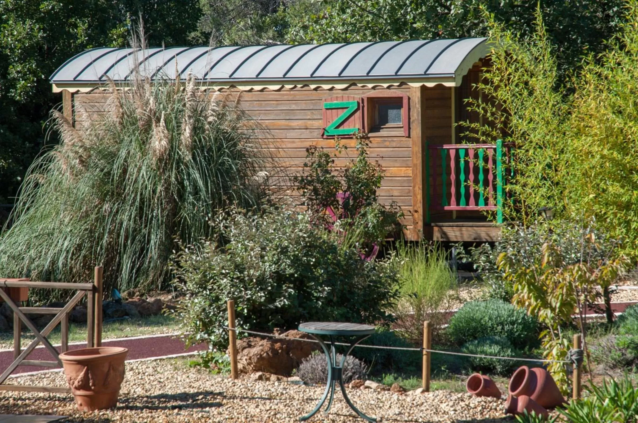Garden in Le Mas Pinède