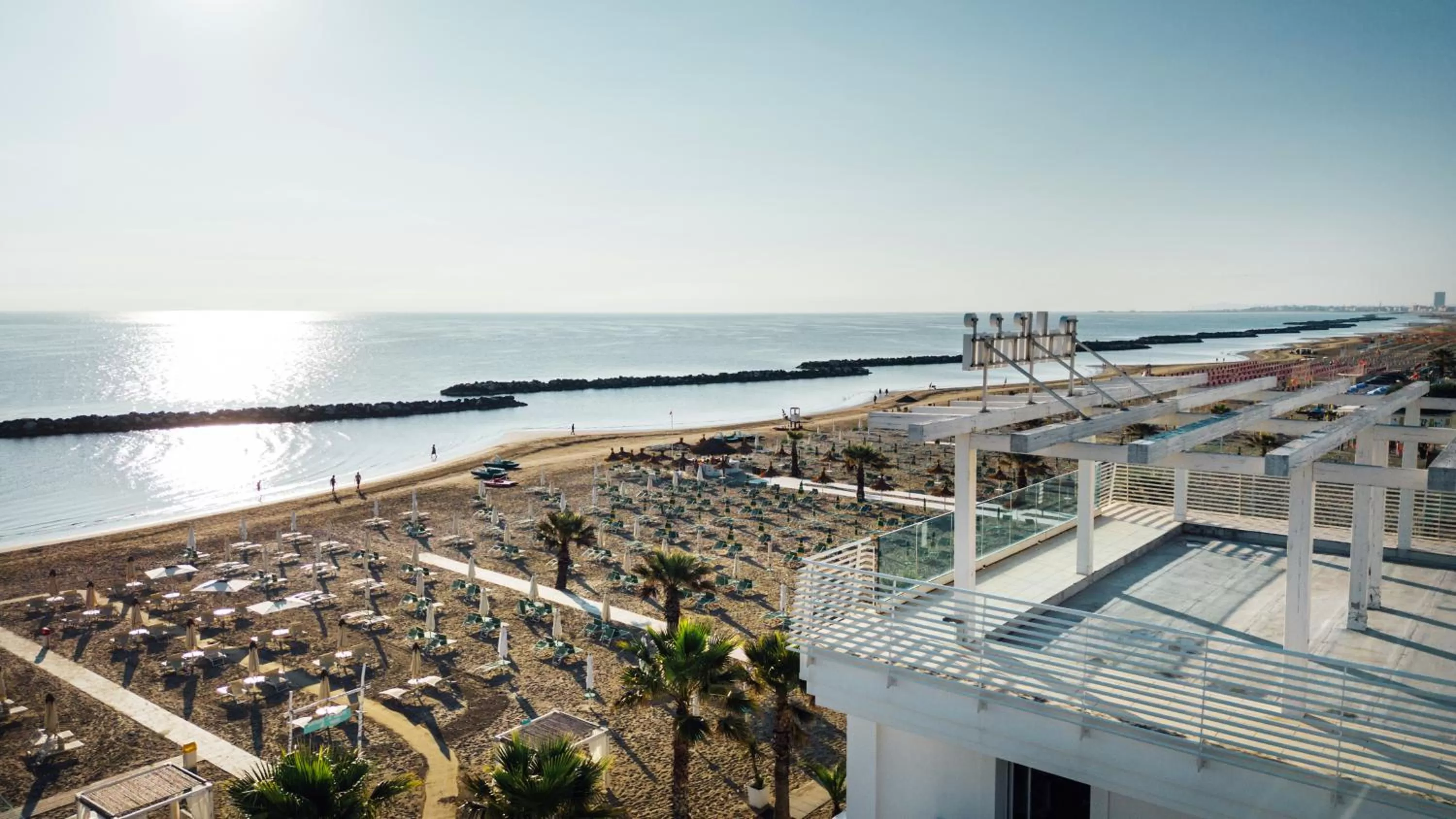 Beach in Baldinini Hotel