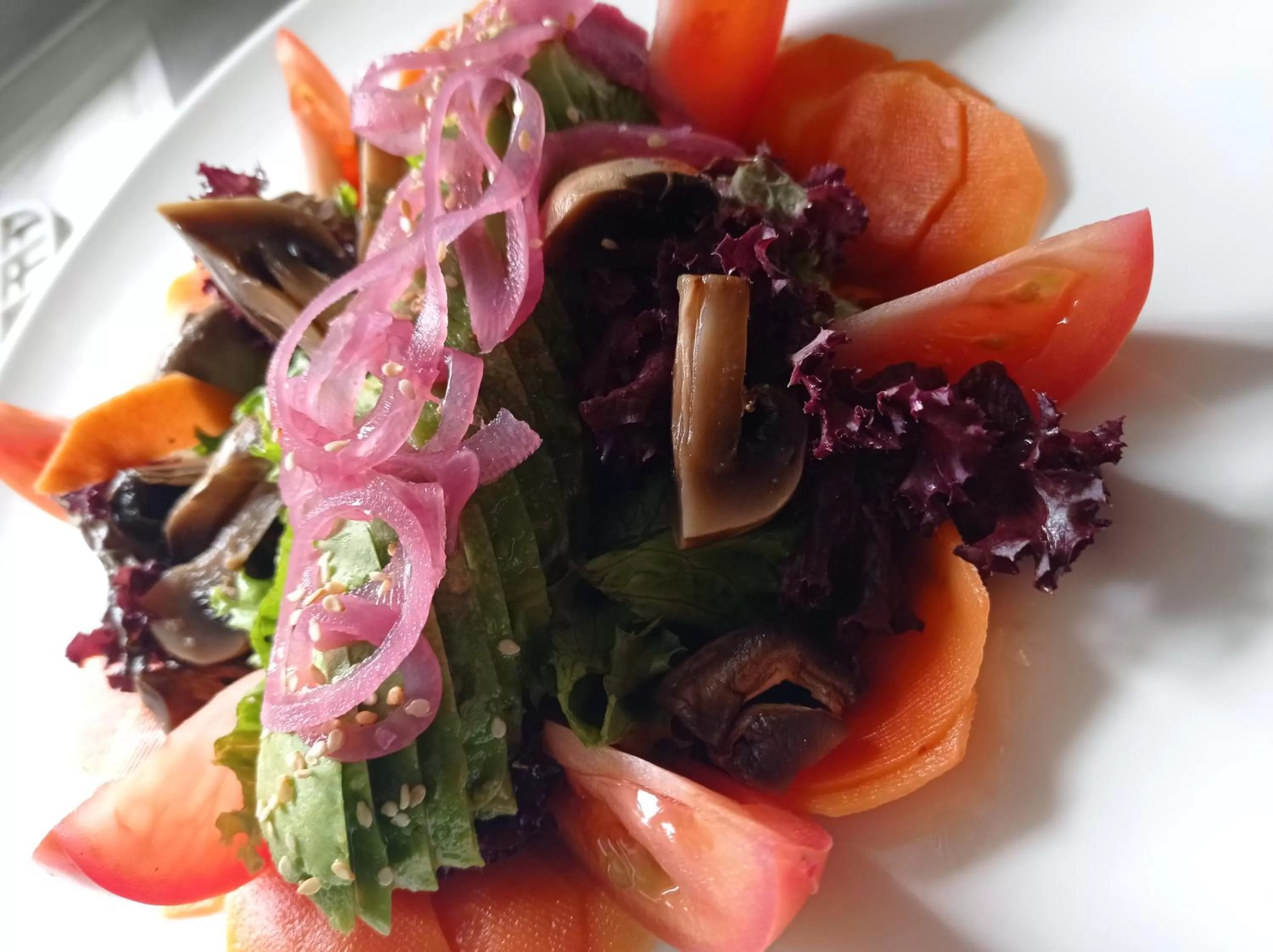 Food in Hotel Refugio Pozo Azul