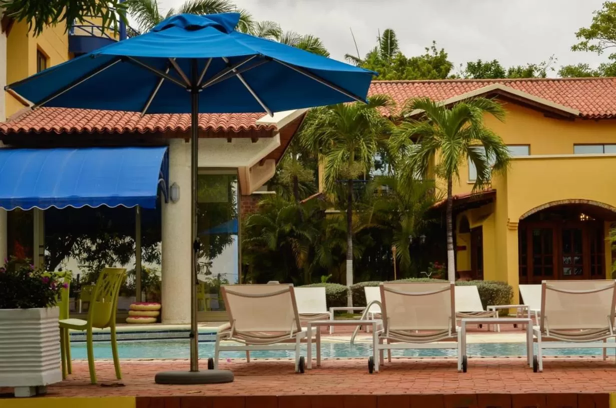 Patio in Porto Bello Hotel Boutique