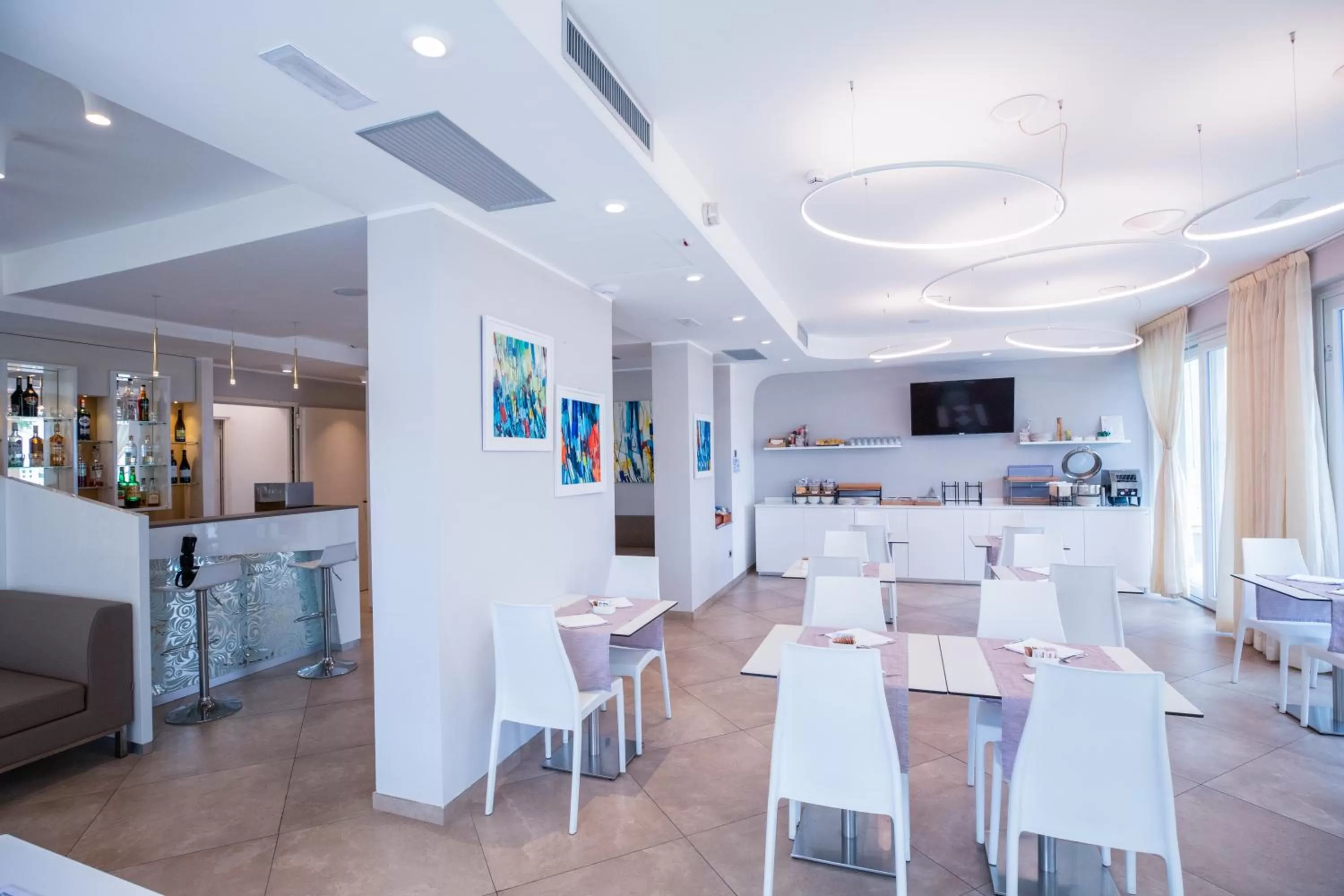 Dining area in Hotel Baby