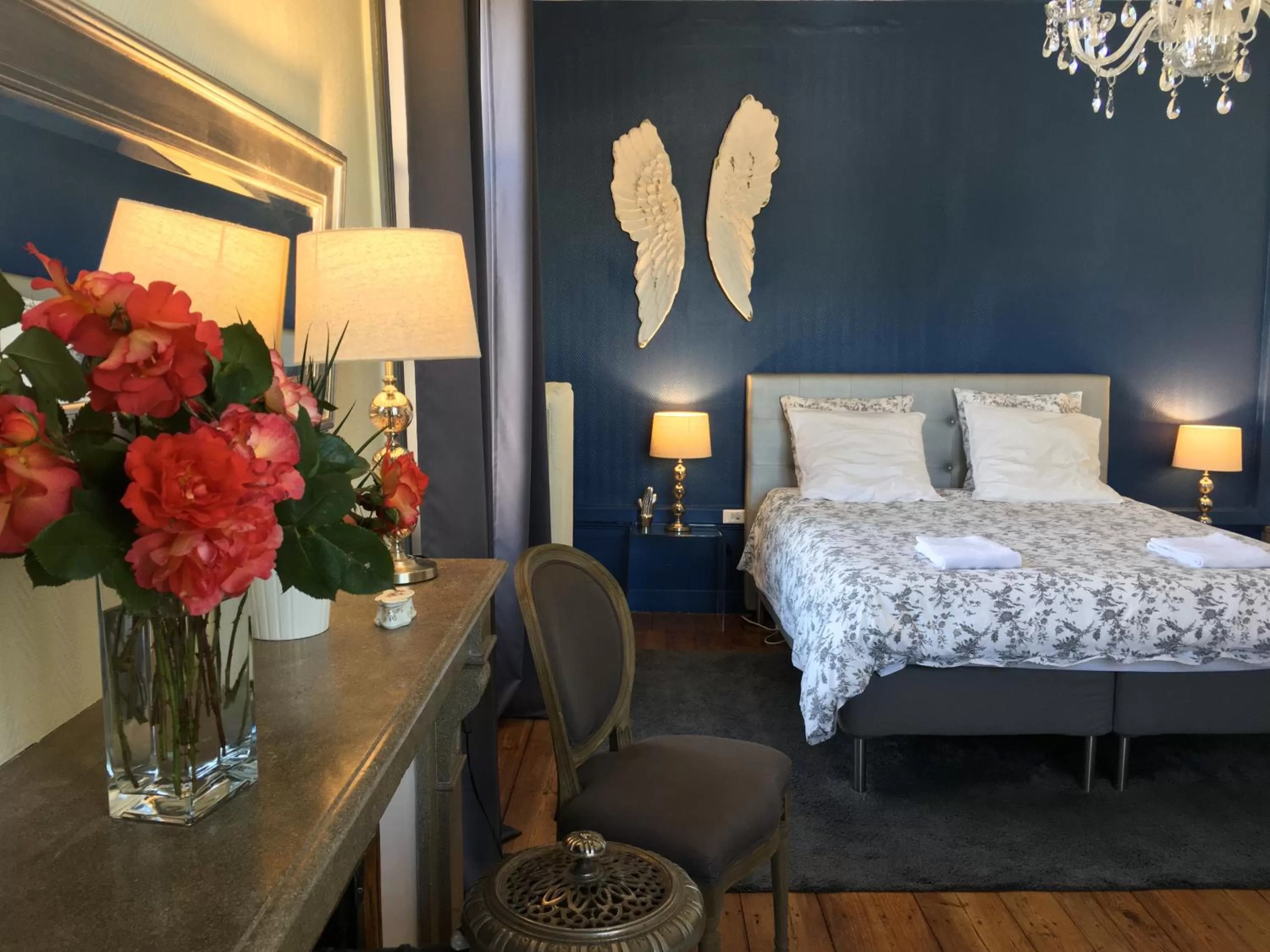 Bedroom, Bed in La Maison de famille