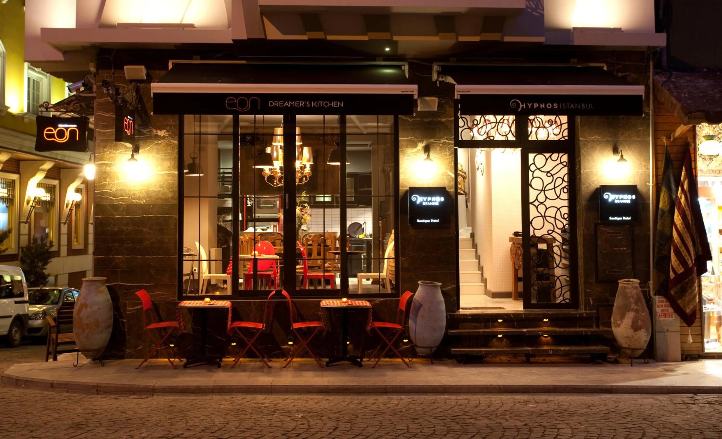 Restaurant/places to eat in Hypnos Design Hotel