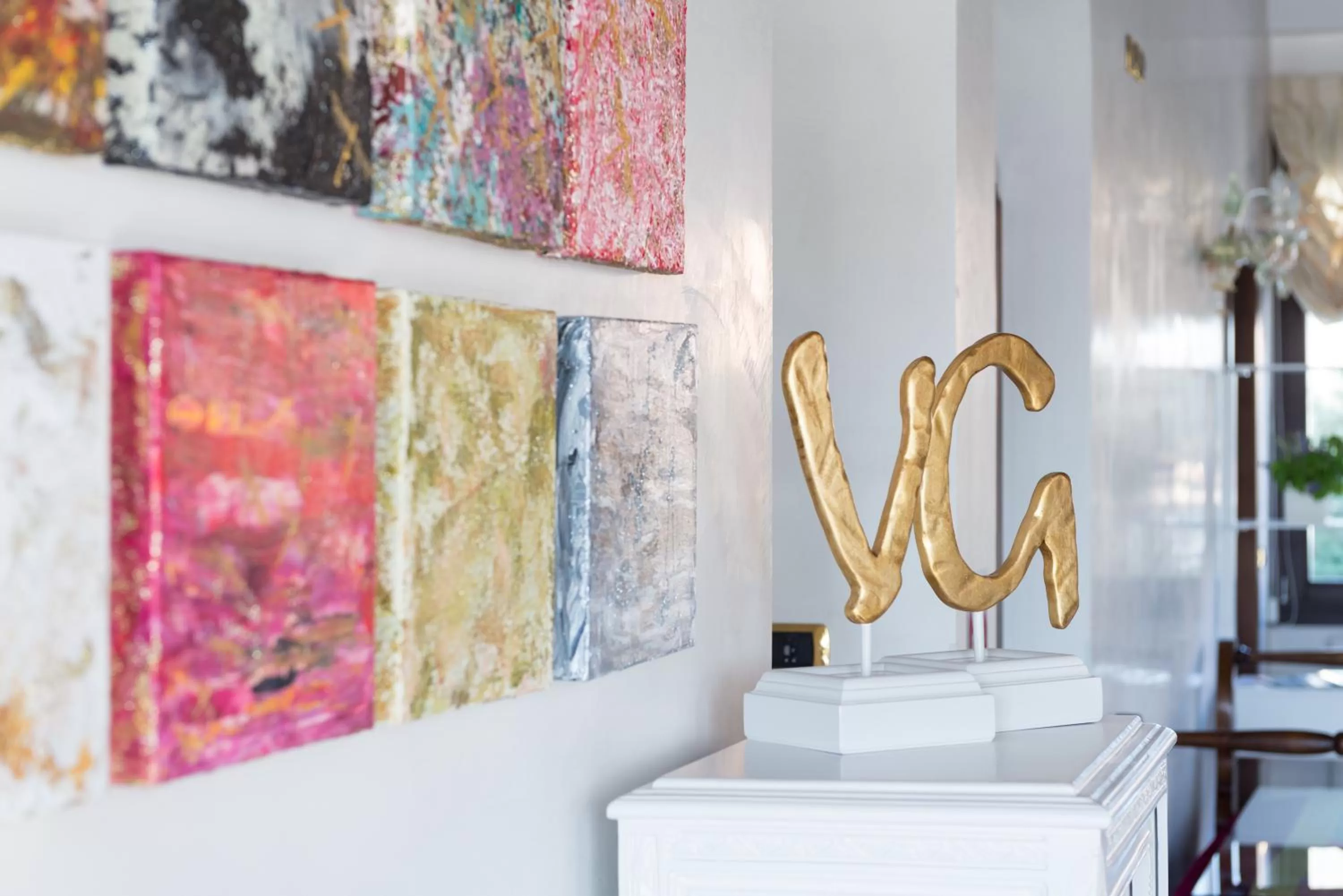 Decorative detail in Villa Gasparini