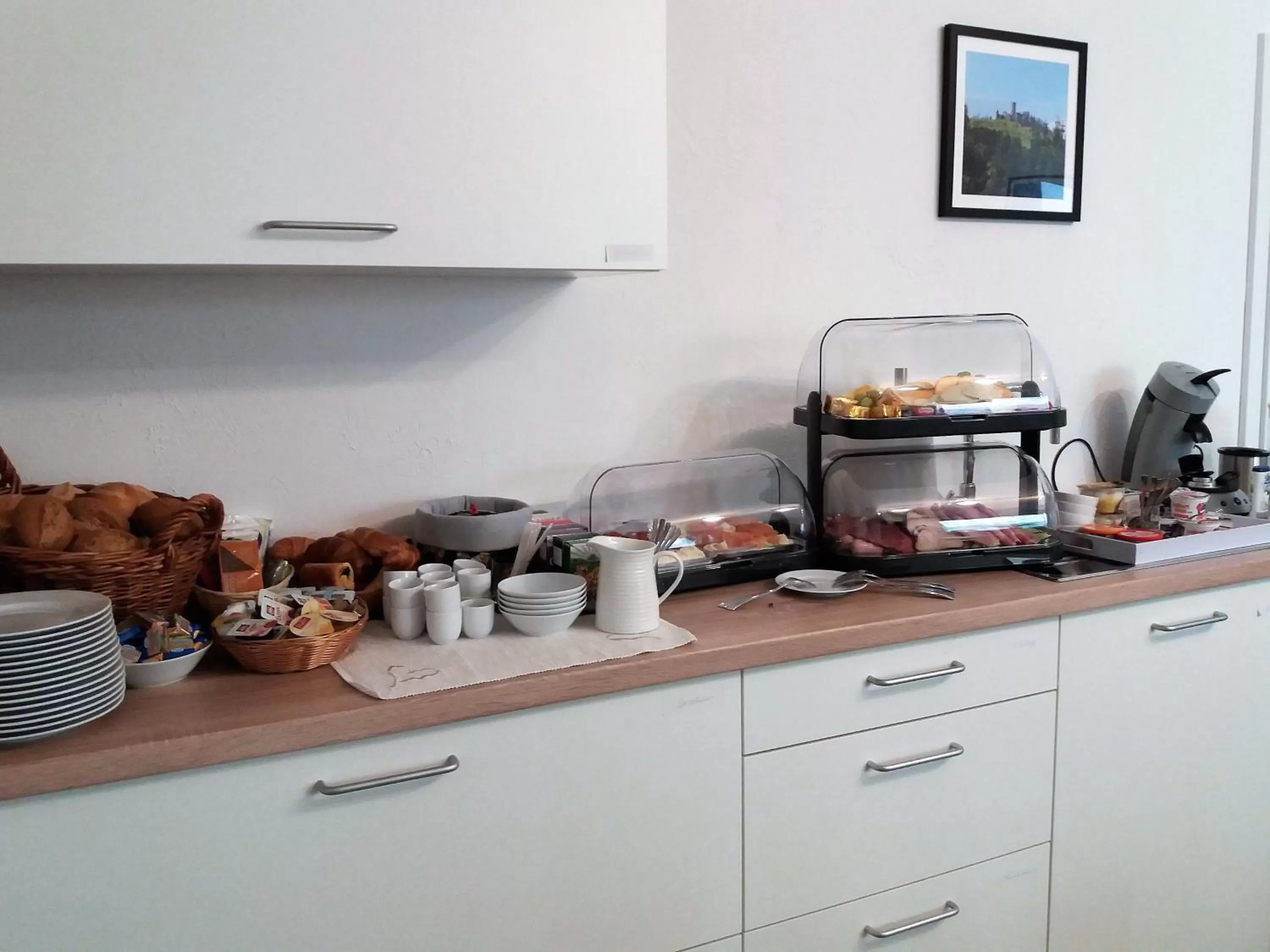 Food and drinks, Kitchen/Kitchenette in Gästehaus Am Hochsimmer