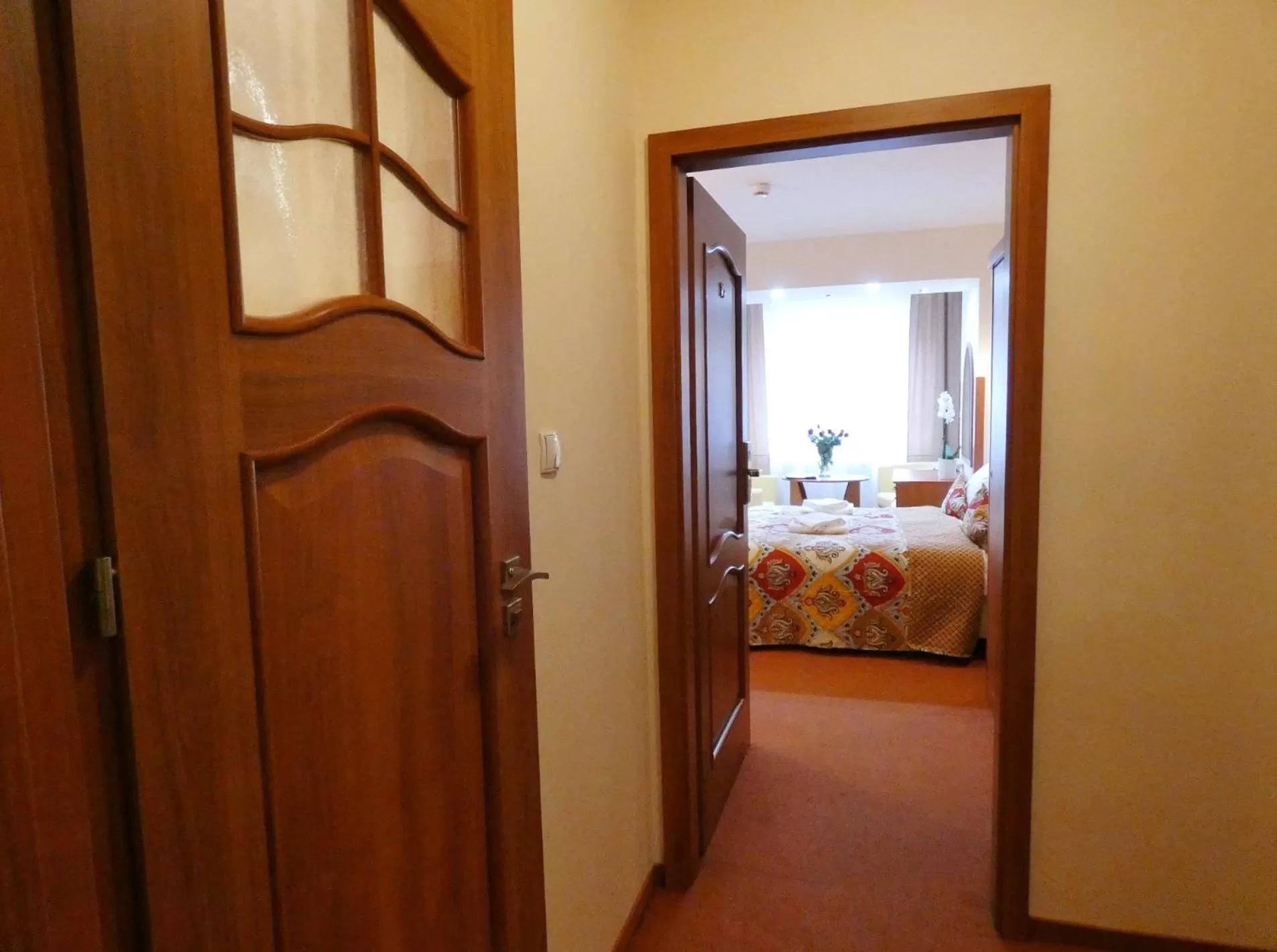 Bed in Aparthotel Adler