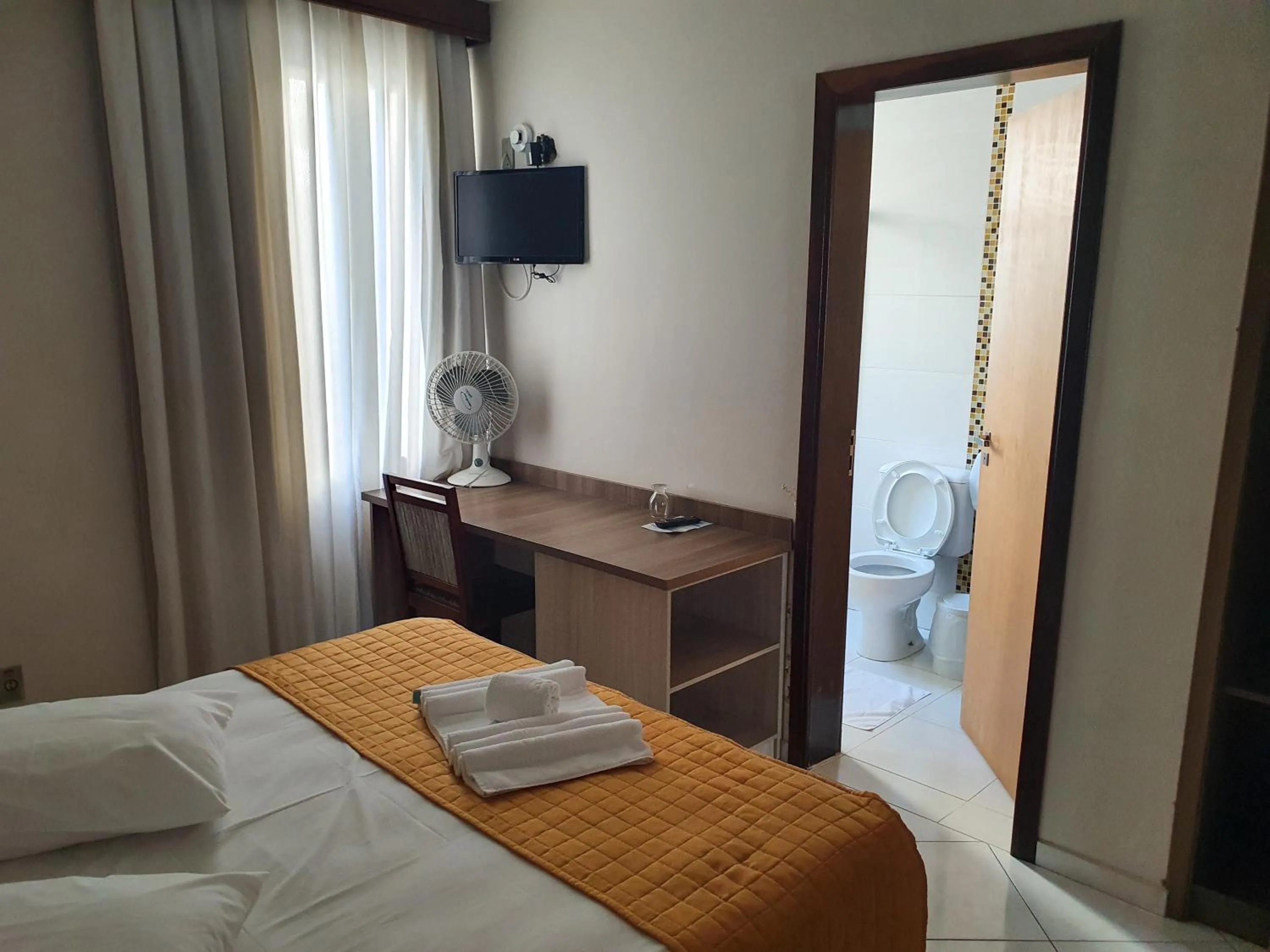 Bed in San Marino Palace Hotel