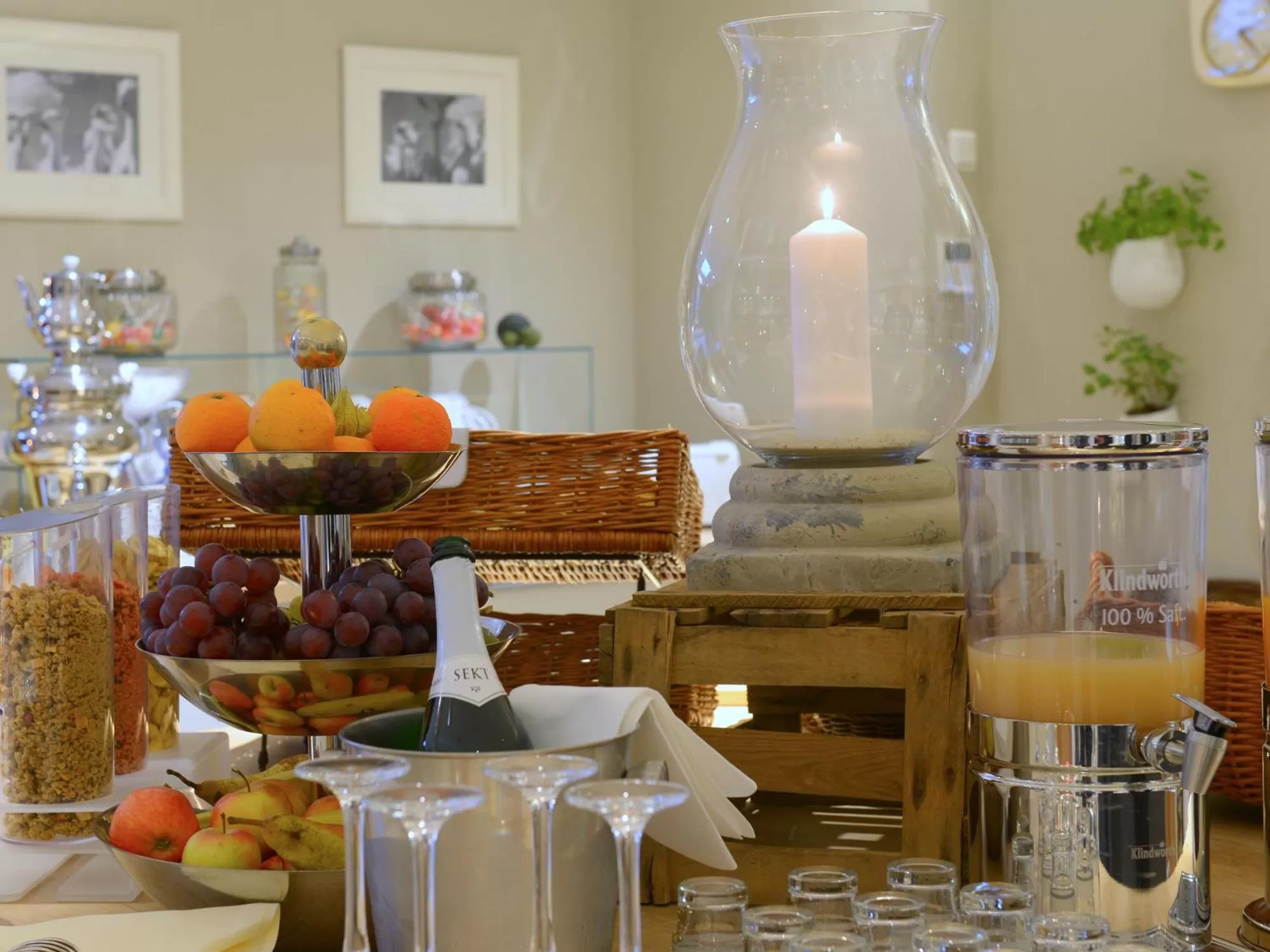 Food and drinks in Hotel Fährhaus