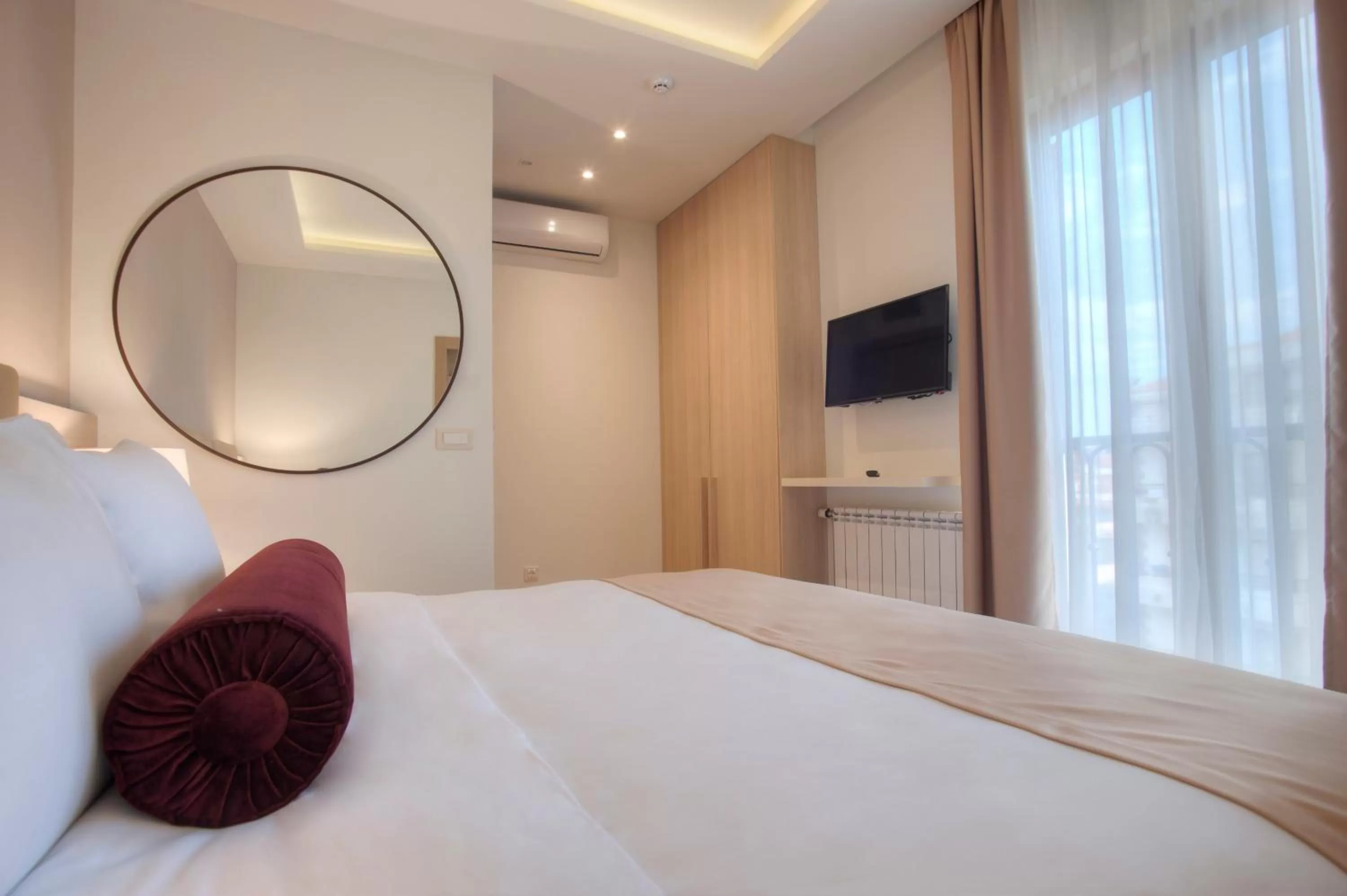 TV and multimedia, Bed in Hotel Villa Gracia