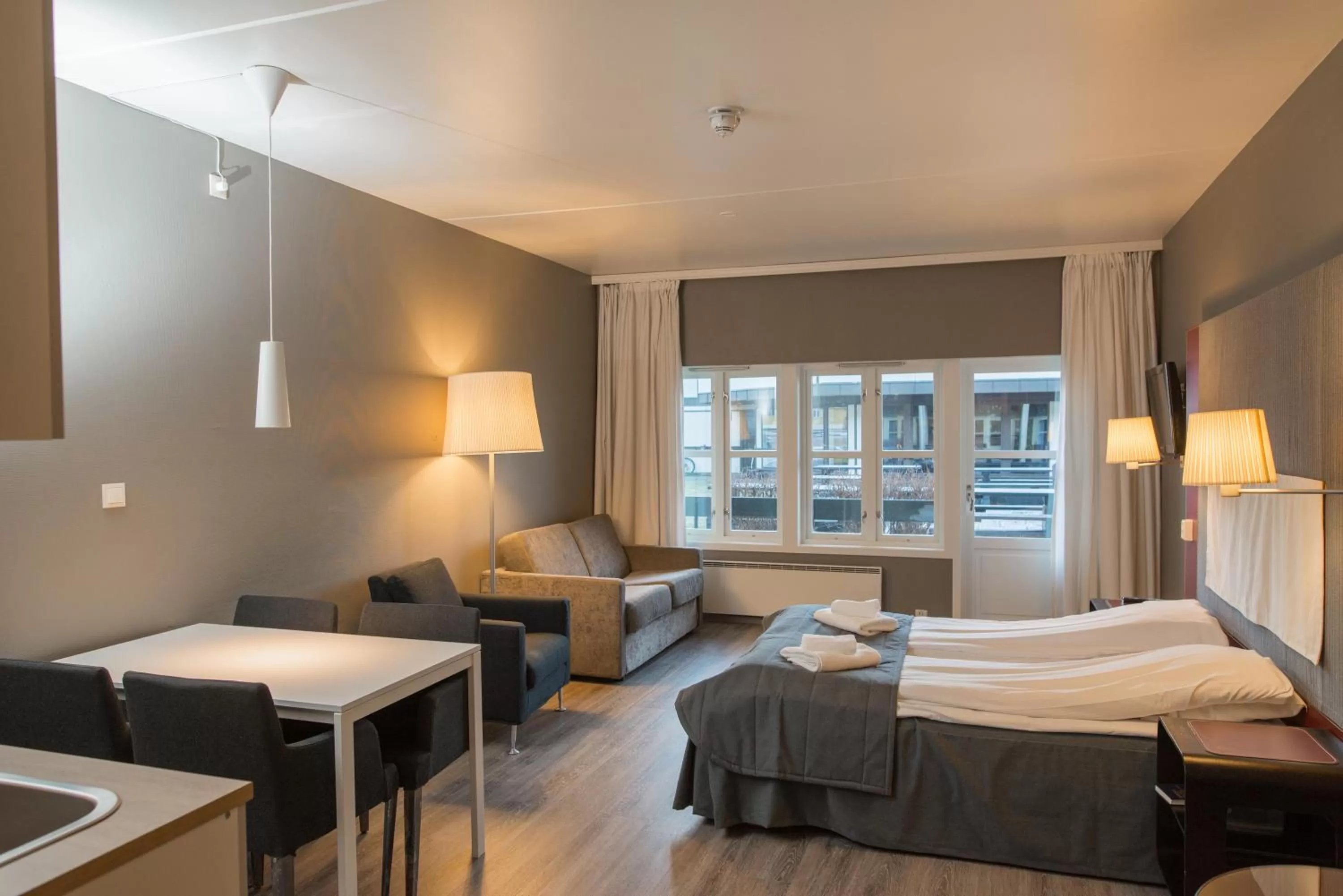 Photo of the whole room, Bed in Oppdal Gjestetun Hotell