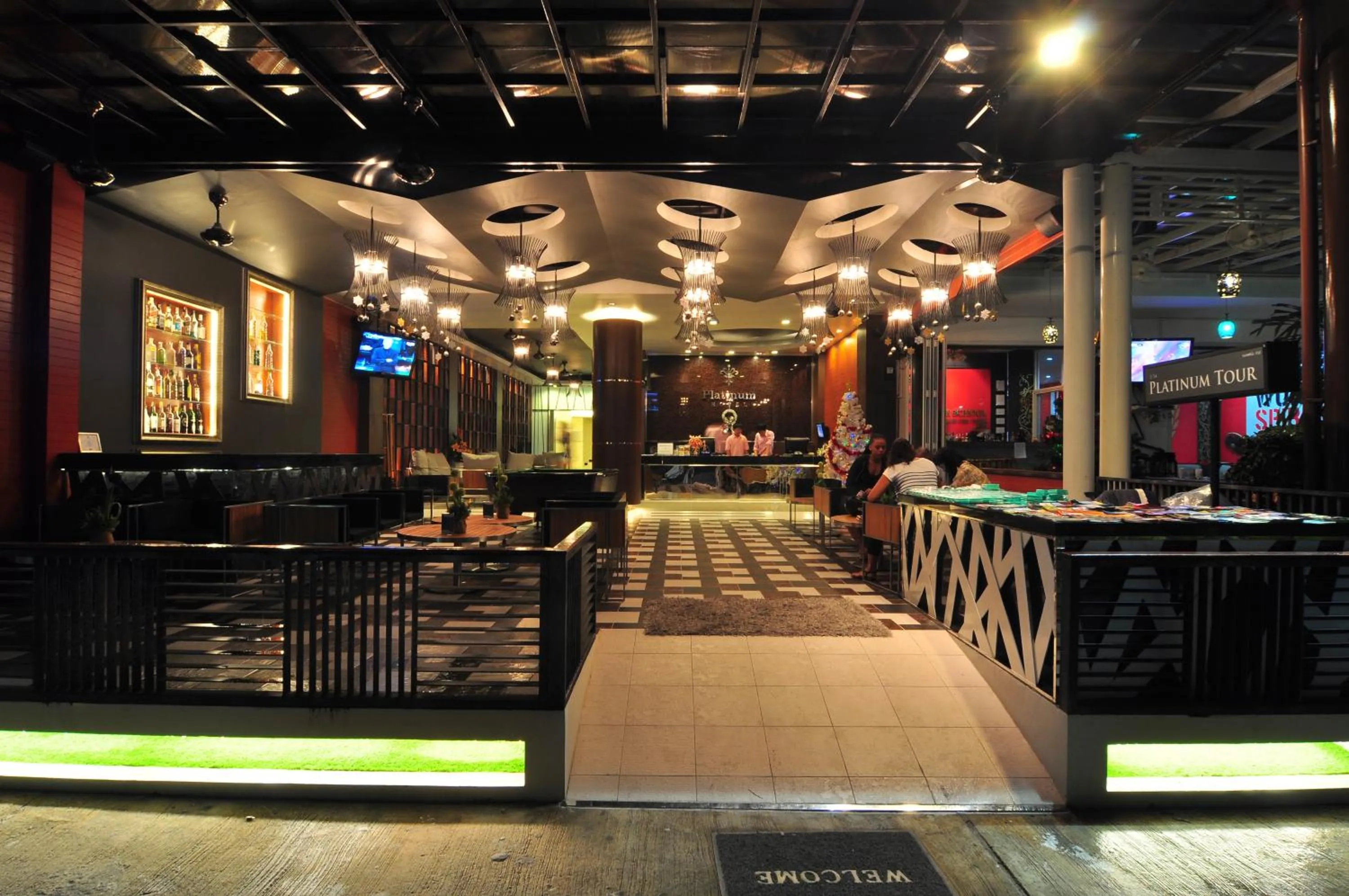 Lounge or bar in Platinum Hotel and Apartments