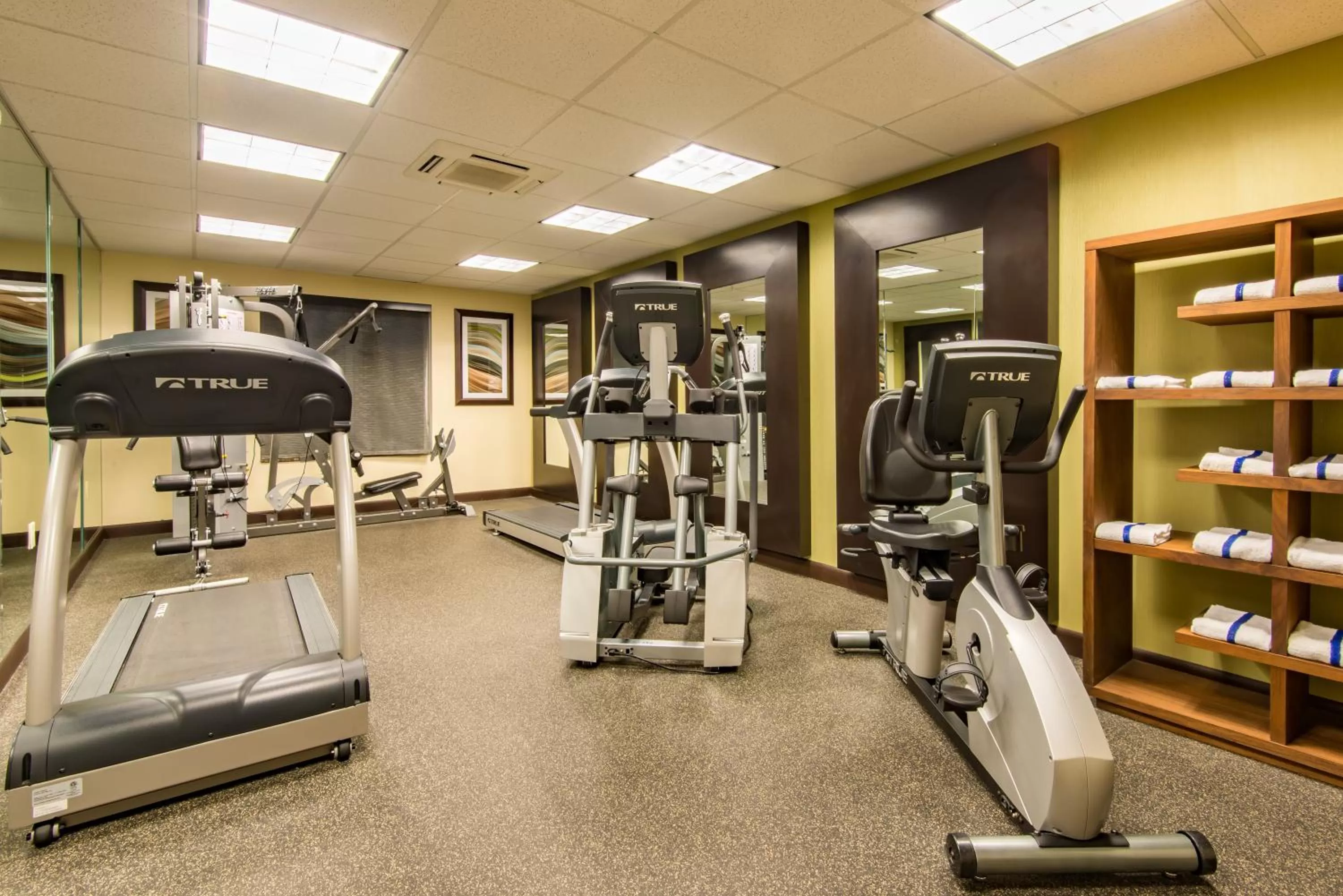 Fitness centre/facilities in Holiday Inn Express Hotel & Suites Hobbs by IHG