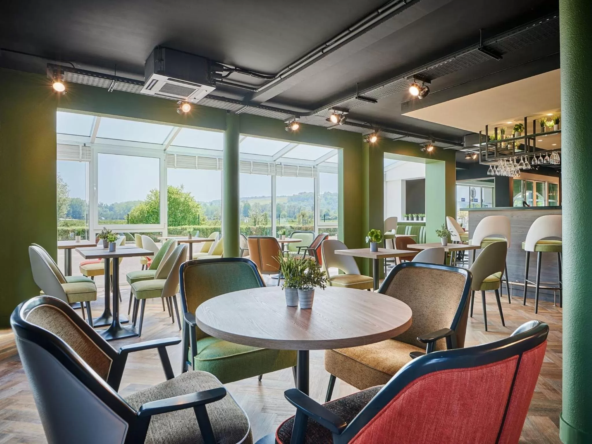 Living room in Kyriad Rouen Sud - Val de Reuil