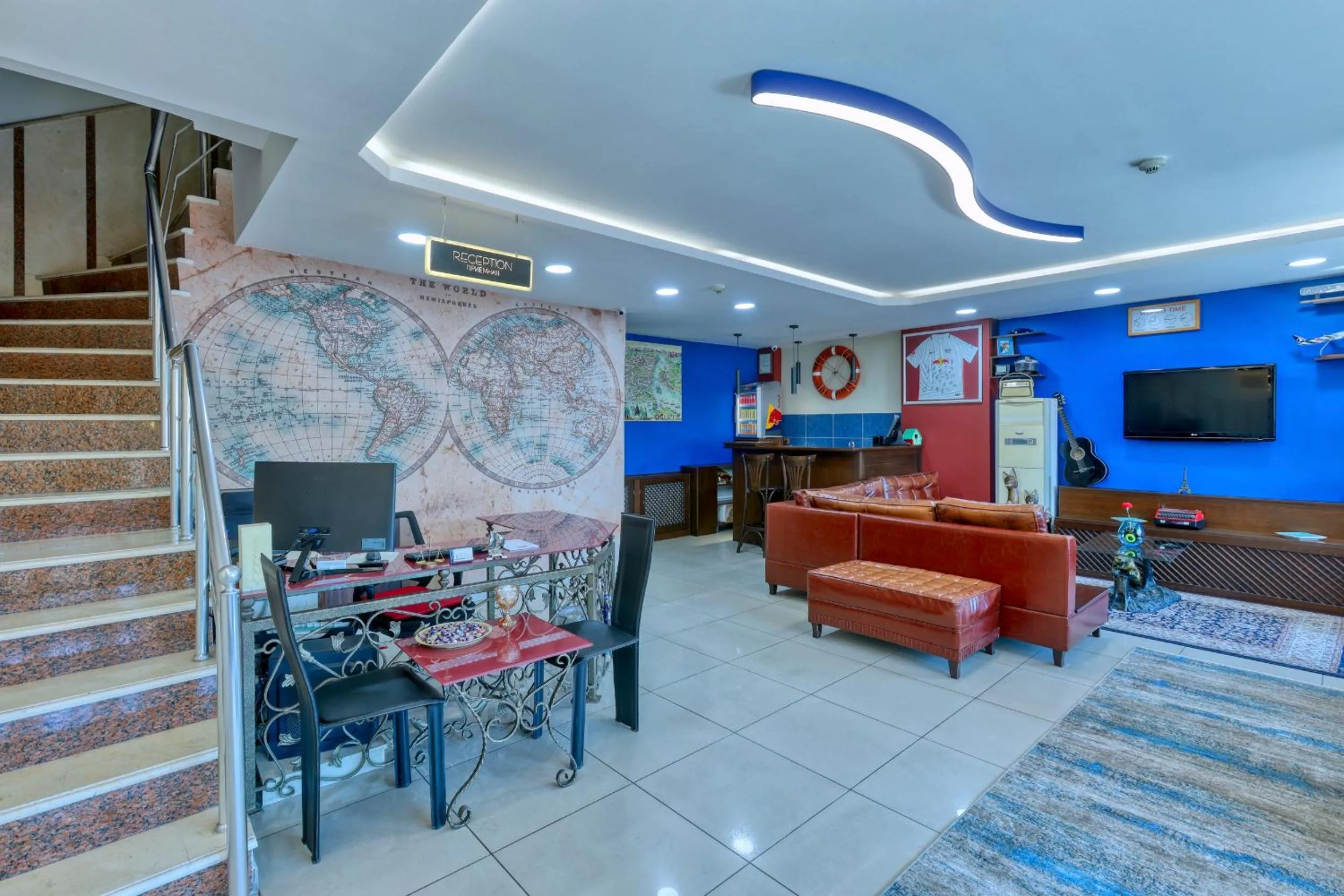 Lobby or reception in Fors Hotel