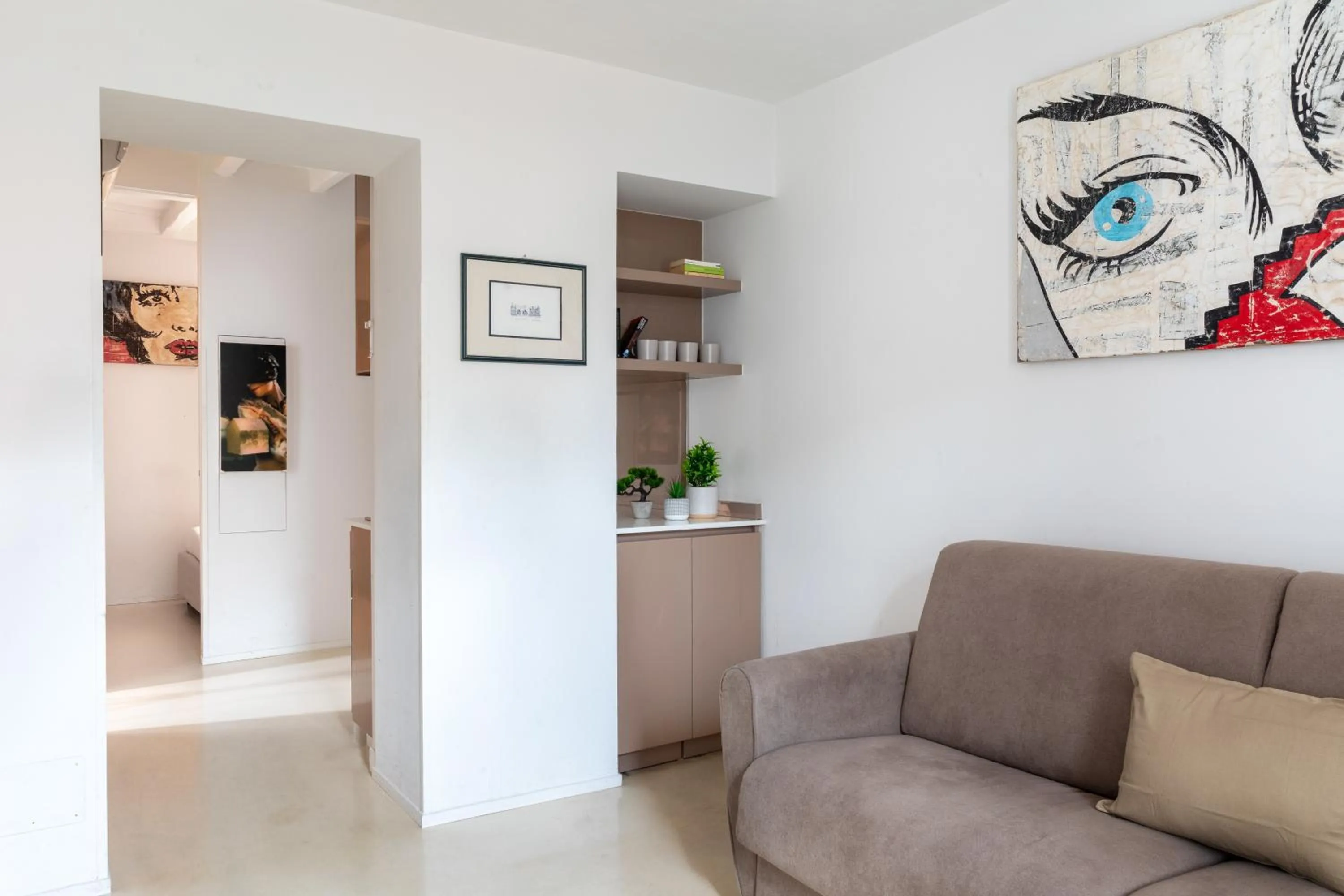 Living room in BDB Rooms Margutta