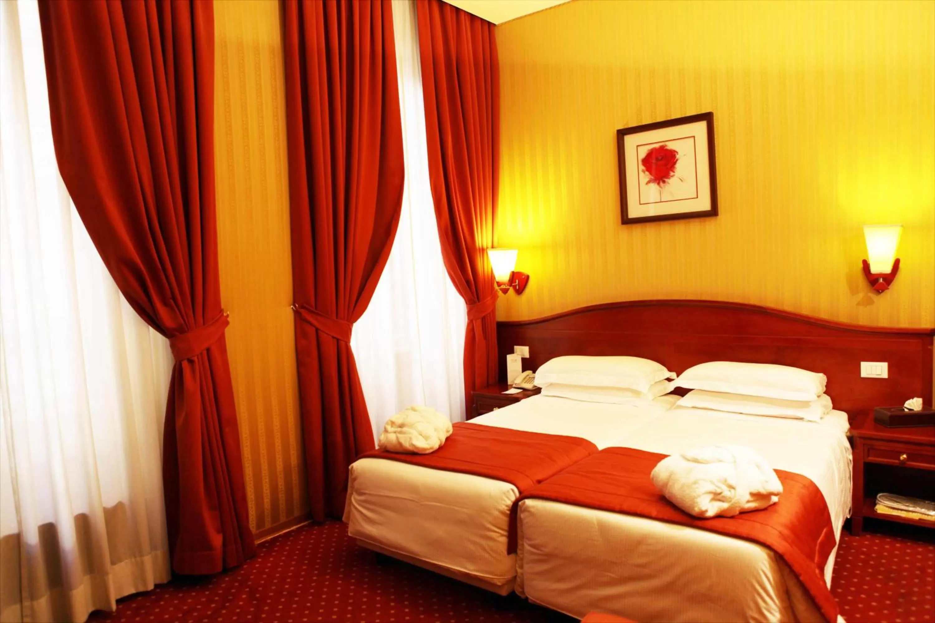 Bed in Augusta Lucilla Palace