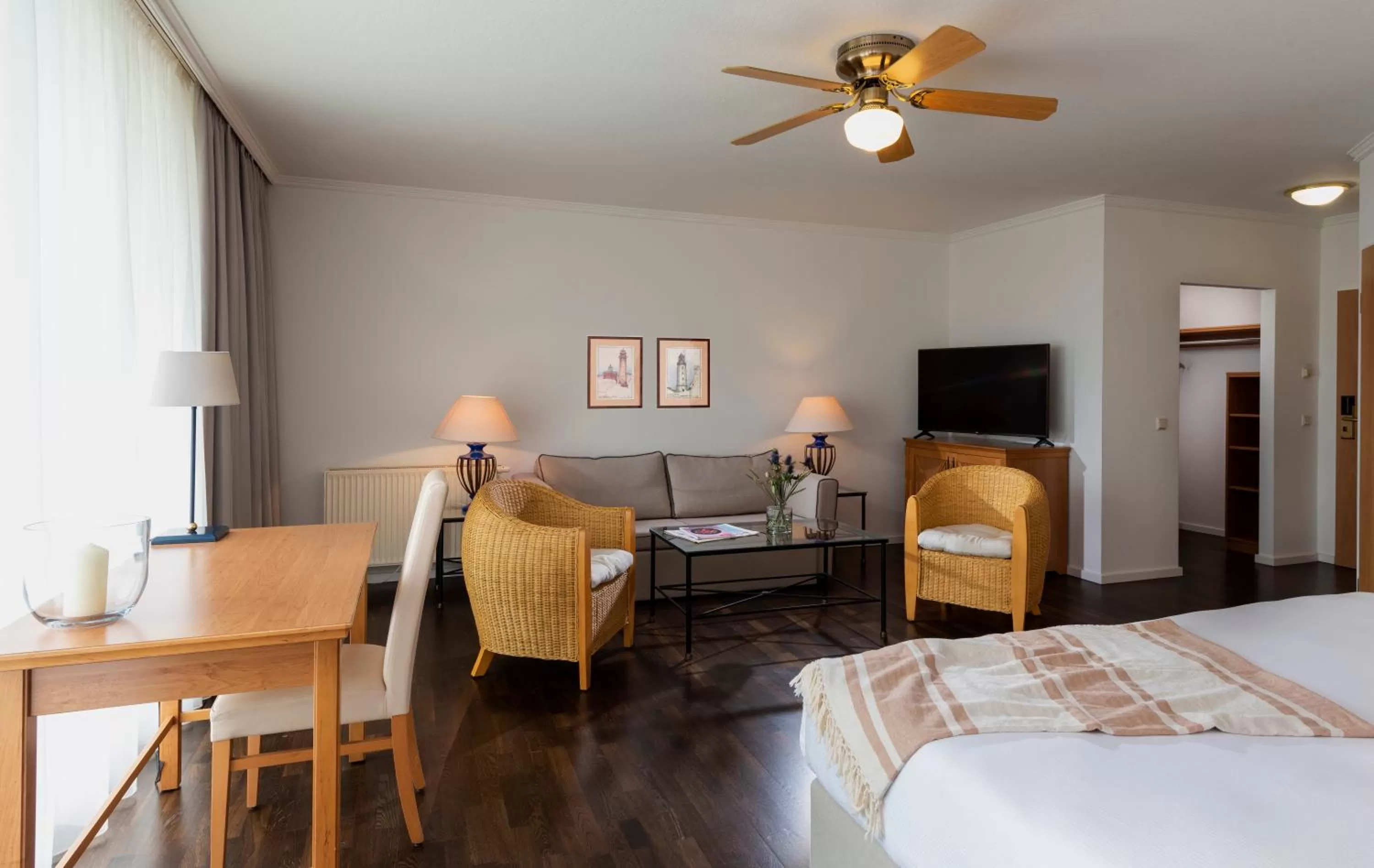 Photo of the whole room, Bed in Precise Resort Rügen Apartments & SPLASH Erlebniswelt