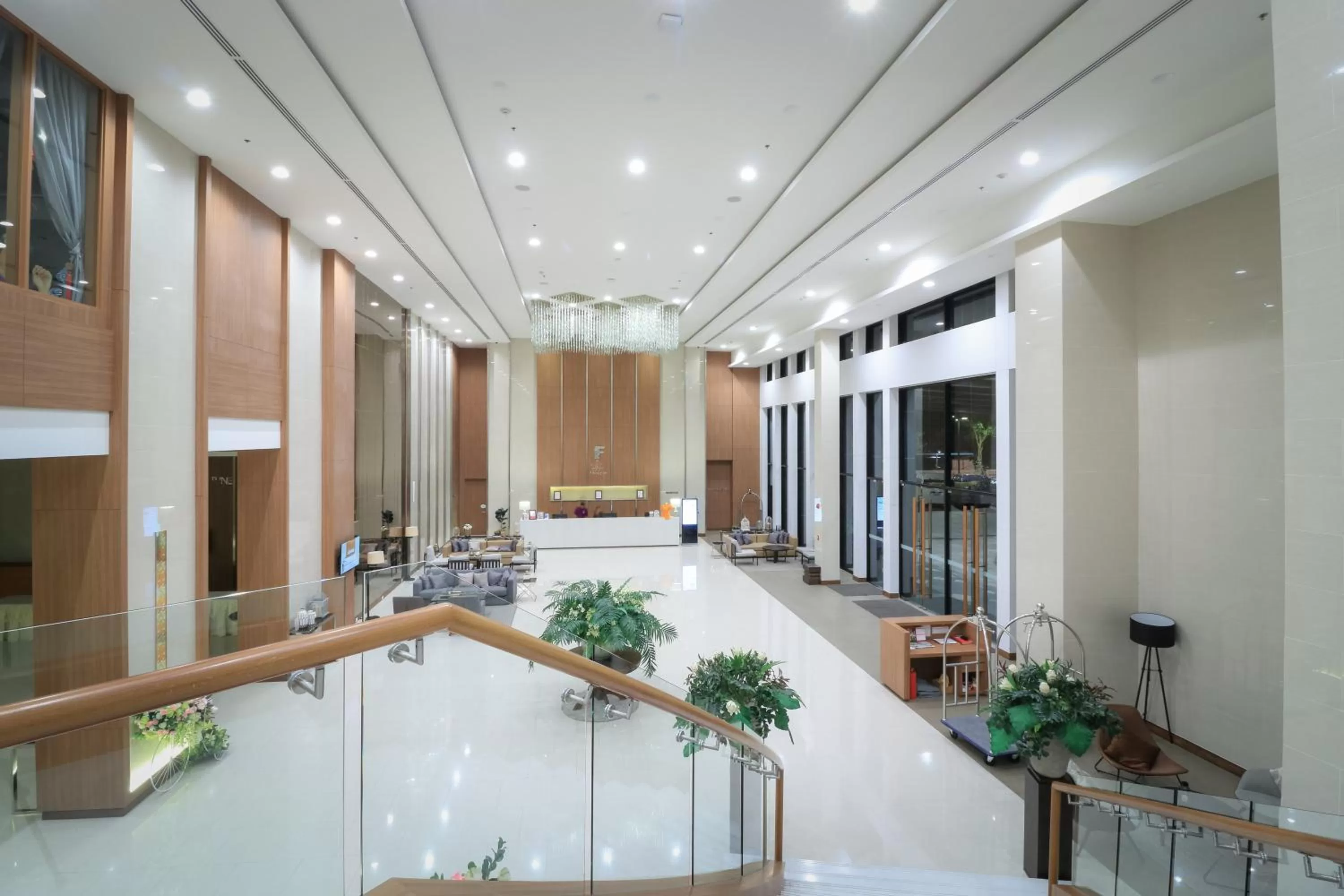 Lobby or reception in Grand Fortune Hotel Nakhon Si Thammarat