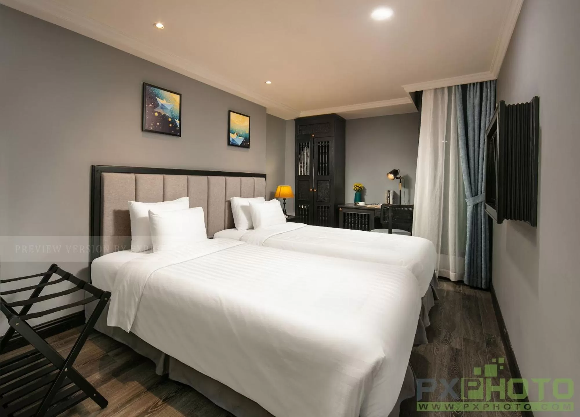 Bed in Hanoi Paradise Center Hotel & Spa