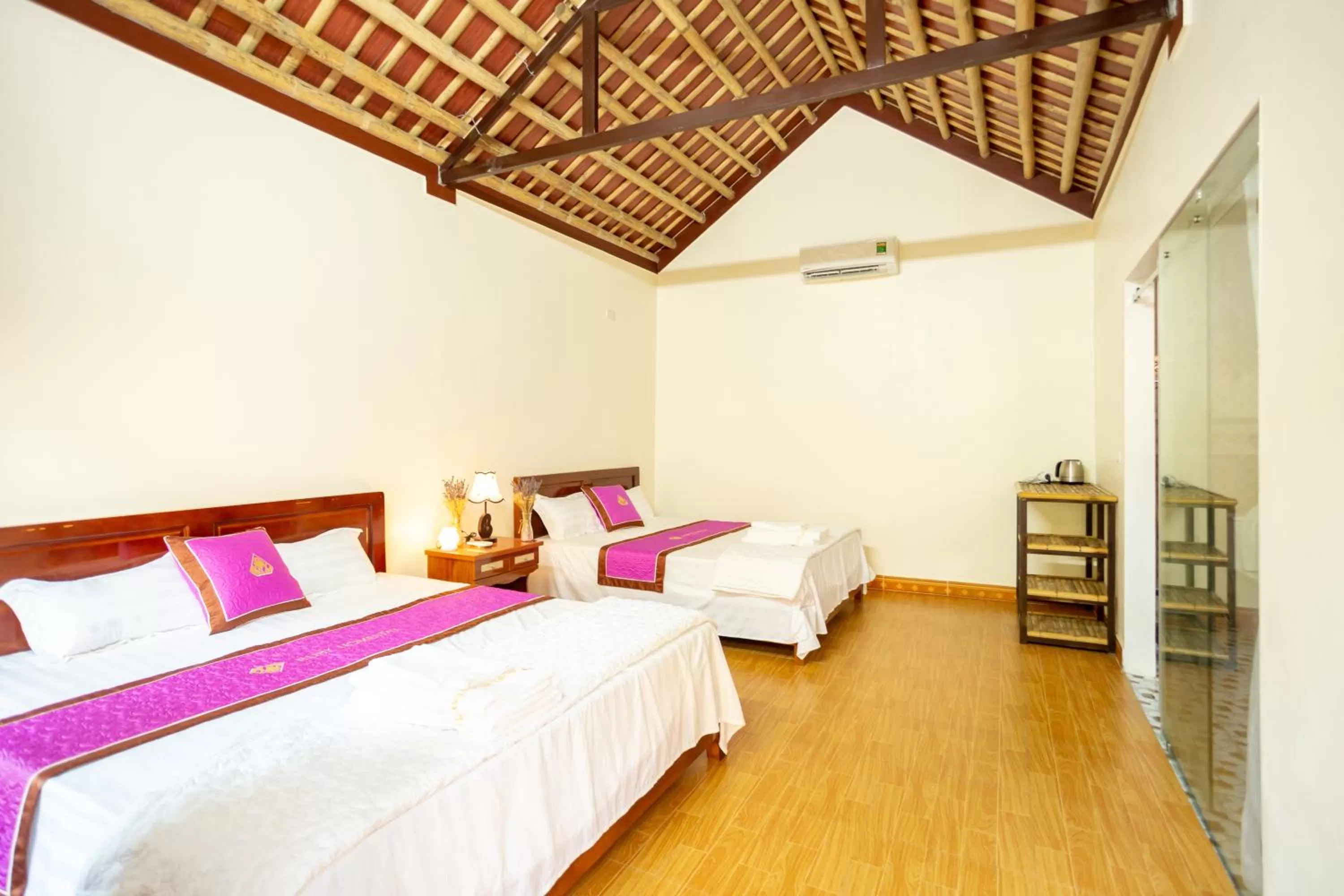 Bed in Ruby Homestay