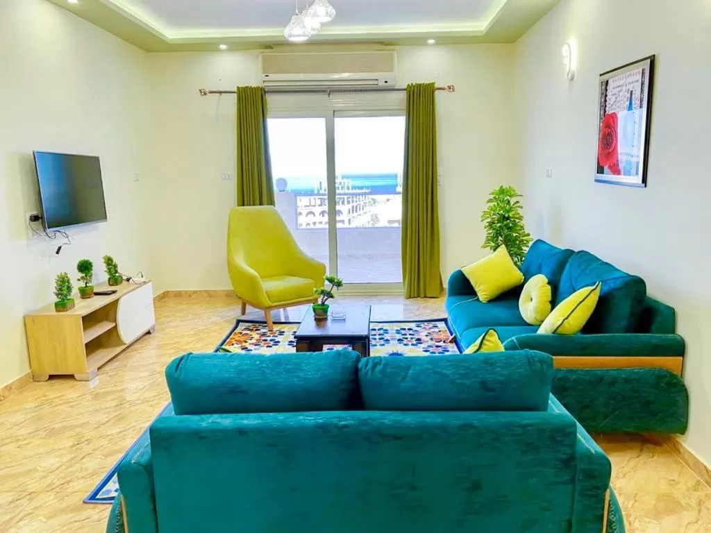 Seating Area in Charbel apartments