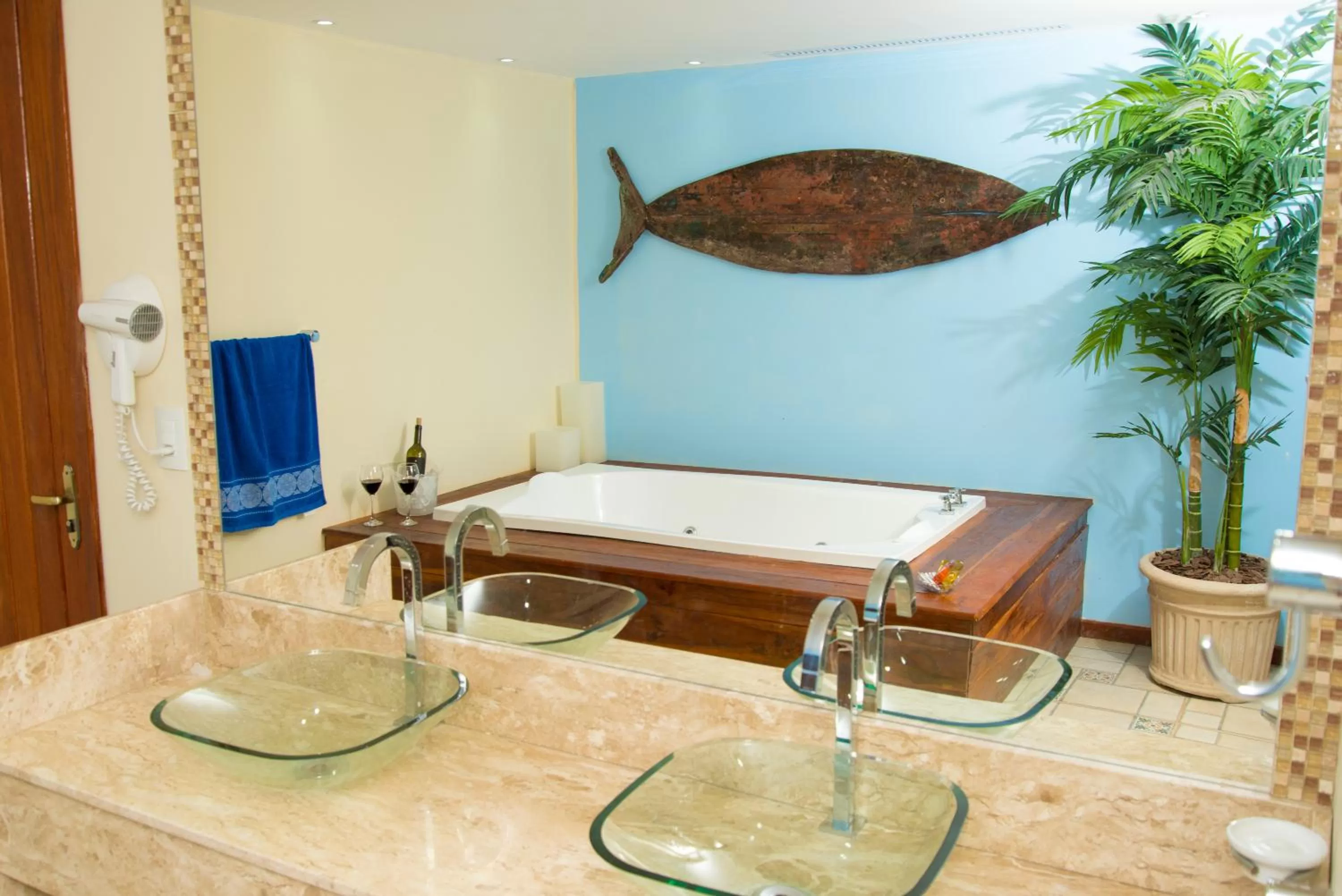 Bathroom in Pousada La Dolce Vita