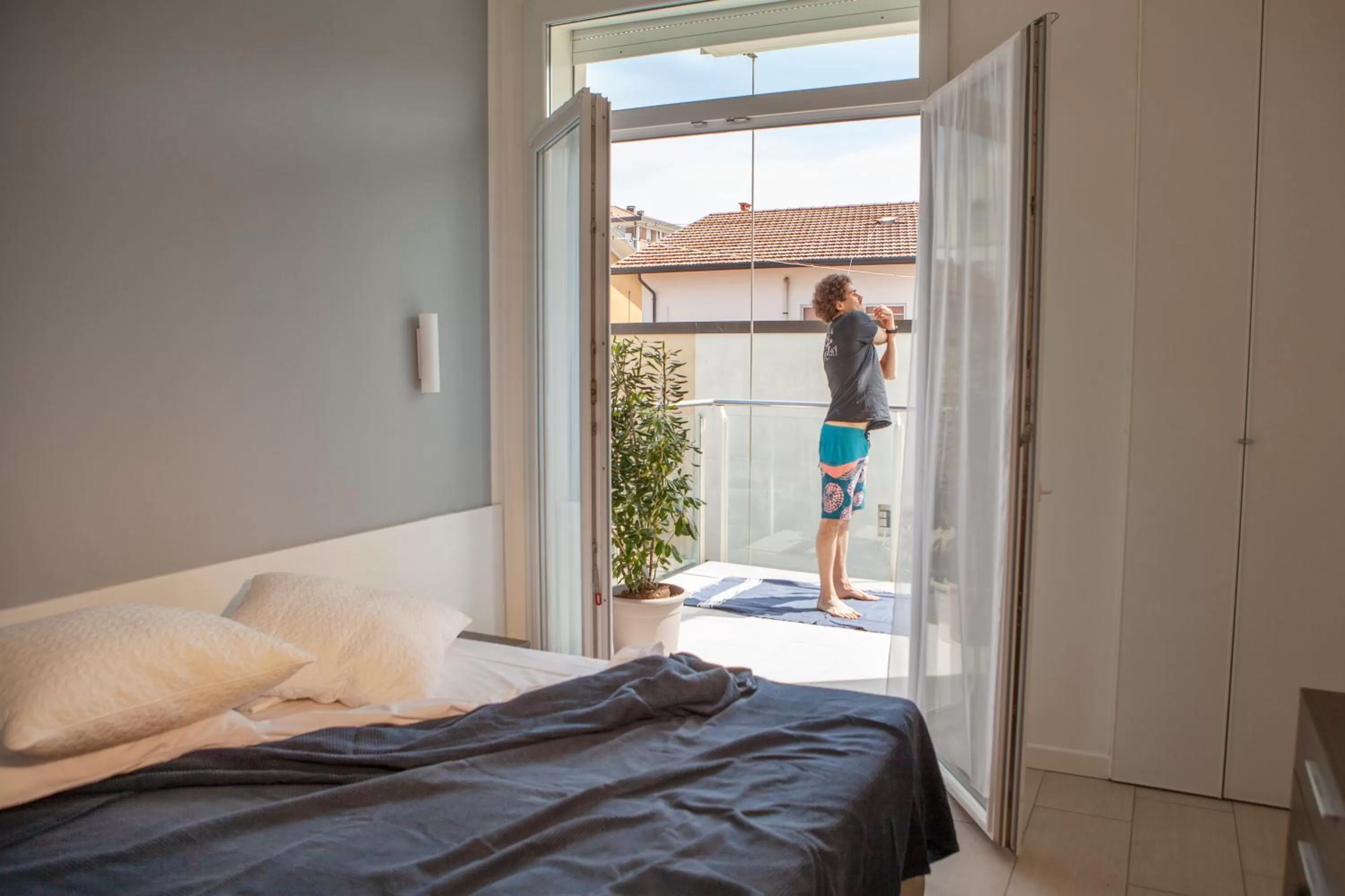 Balcony/Terrace, Bed in Residence Sunrise