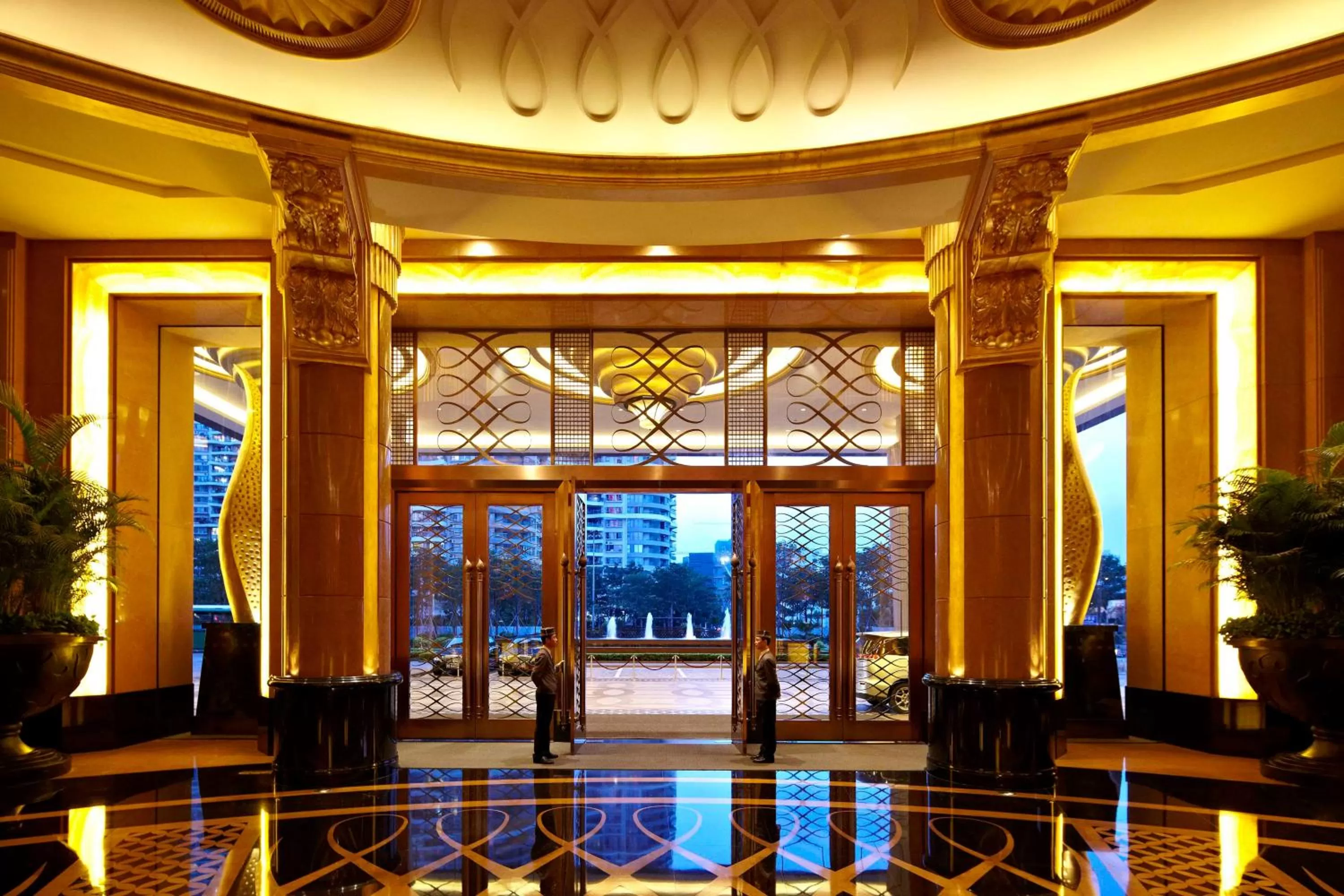 Lobby or reception in Kempinski Hotel Shenzhen