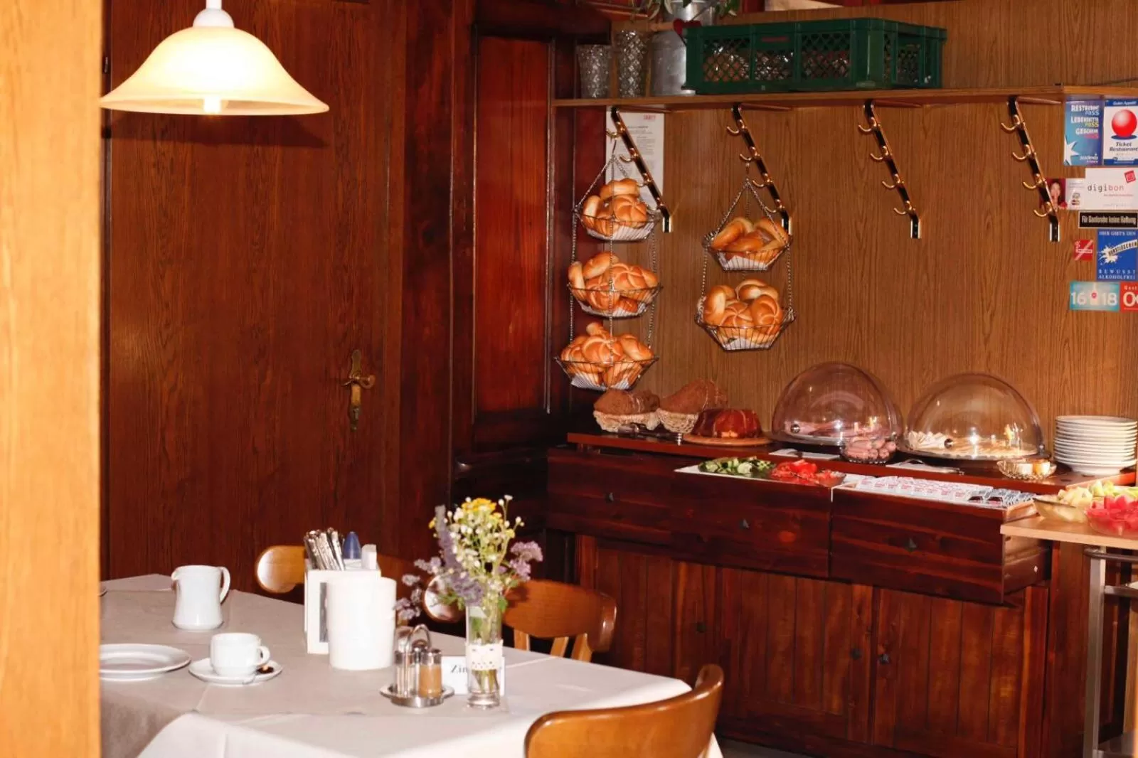 Buffet breakfast in Gasthof Linde