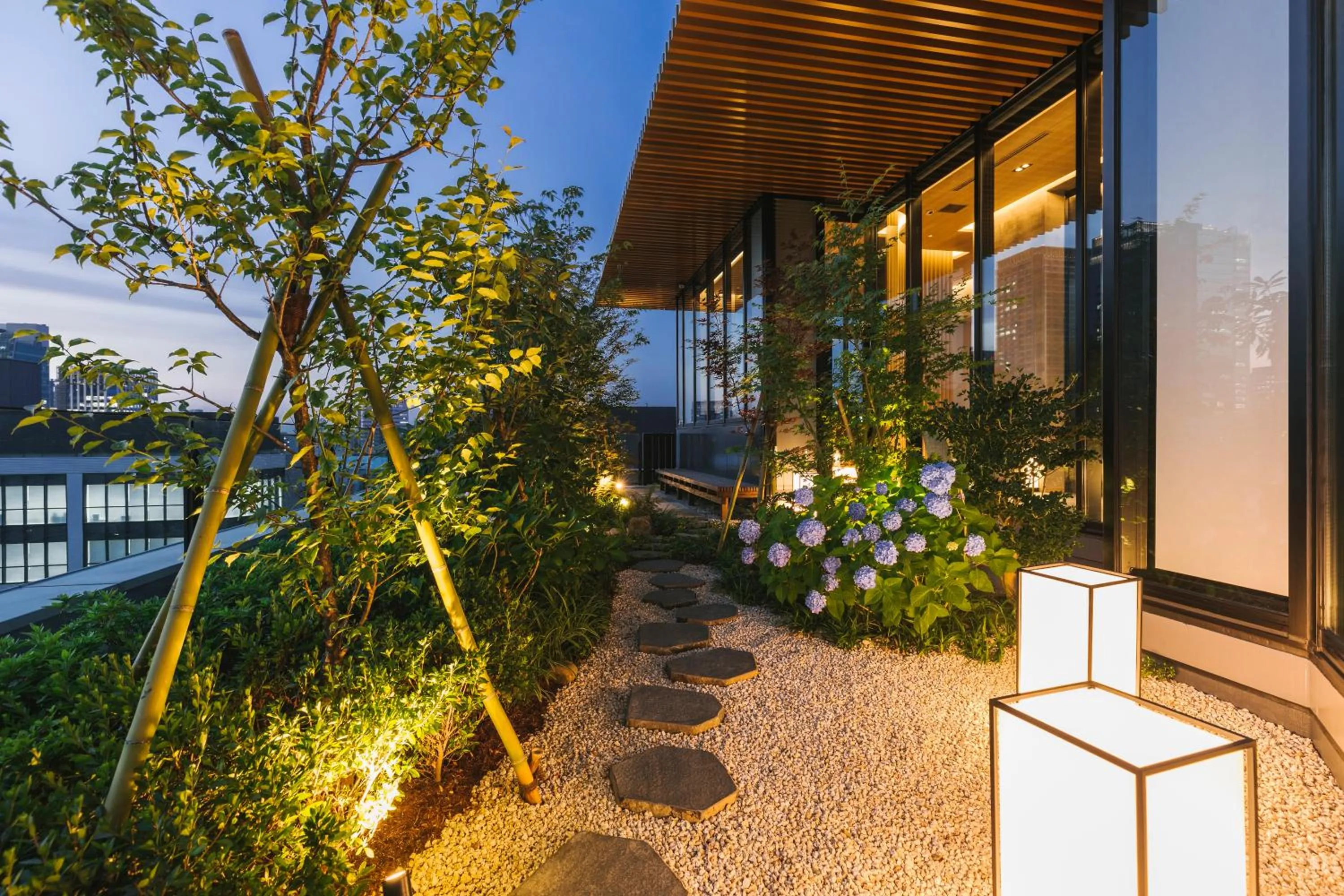 Garden in Hotel Yaenomidori Tokyo