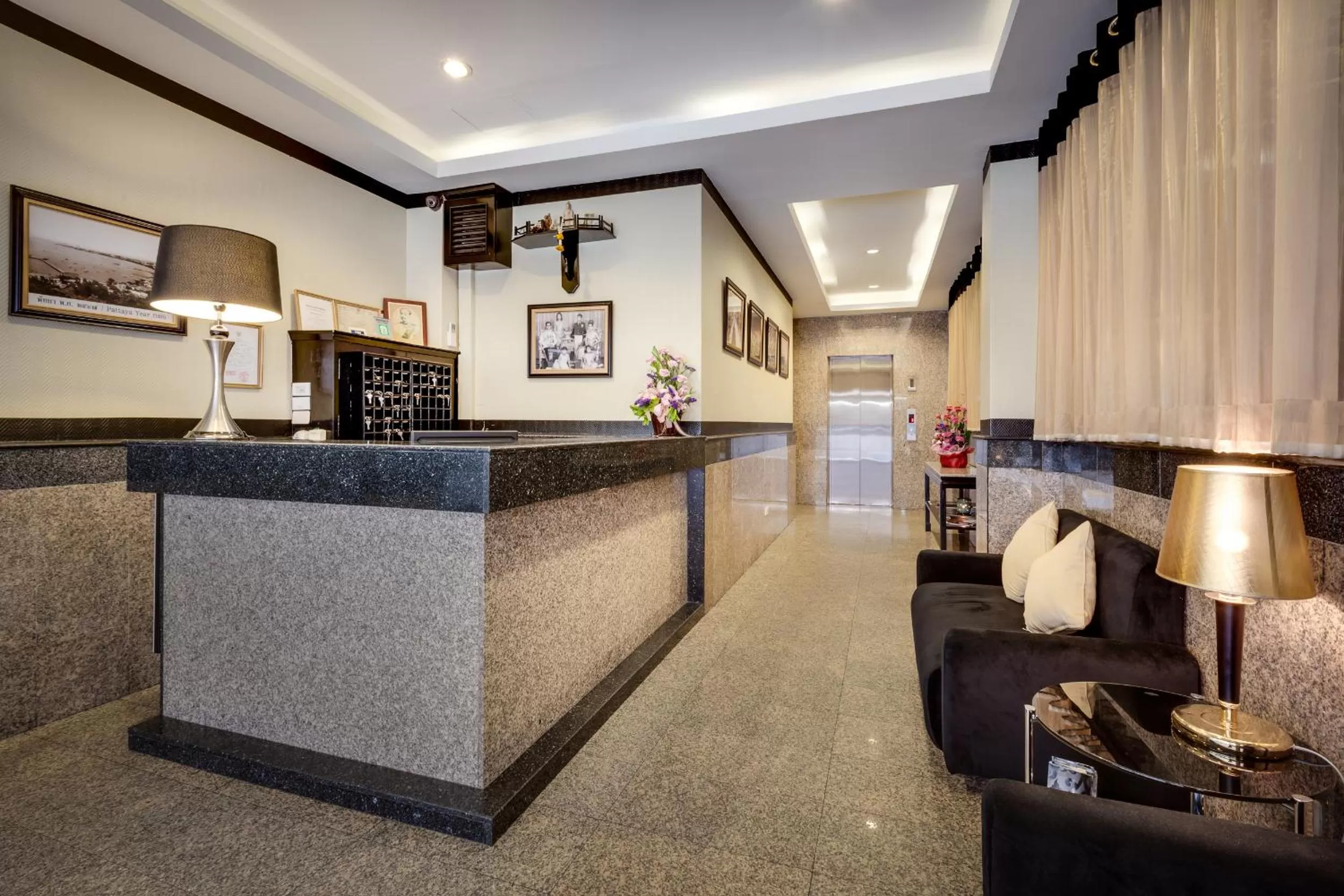 Lobby or reception in The Ambiance Hotel