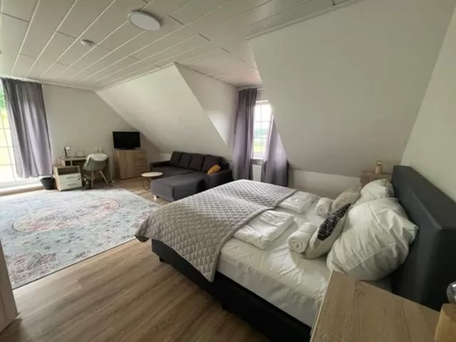 Photo of the whole room, Bed in Hotel Rehkitz