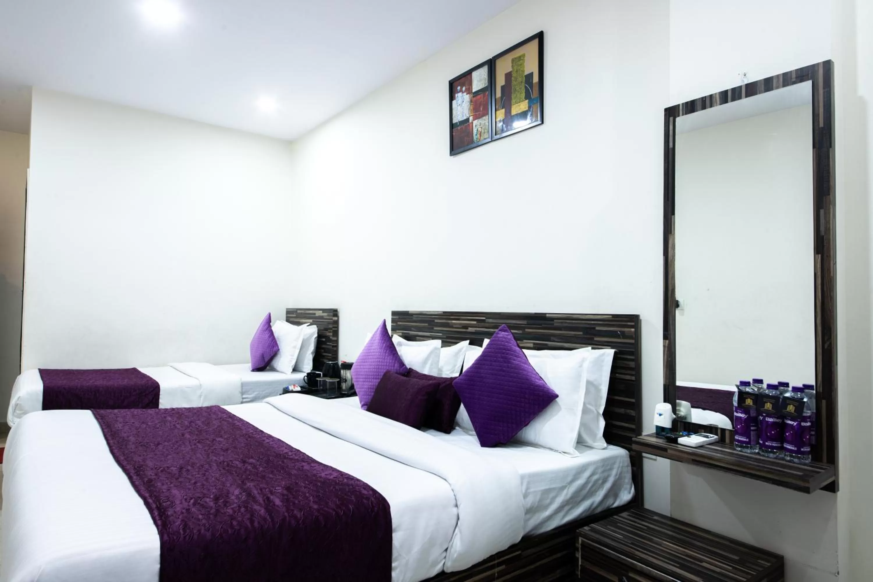 Bedroom, Bed in Perfect Stayz Dwarkesh - Hotel Near Haridwar Railway station