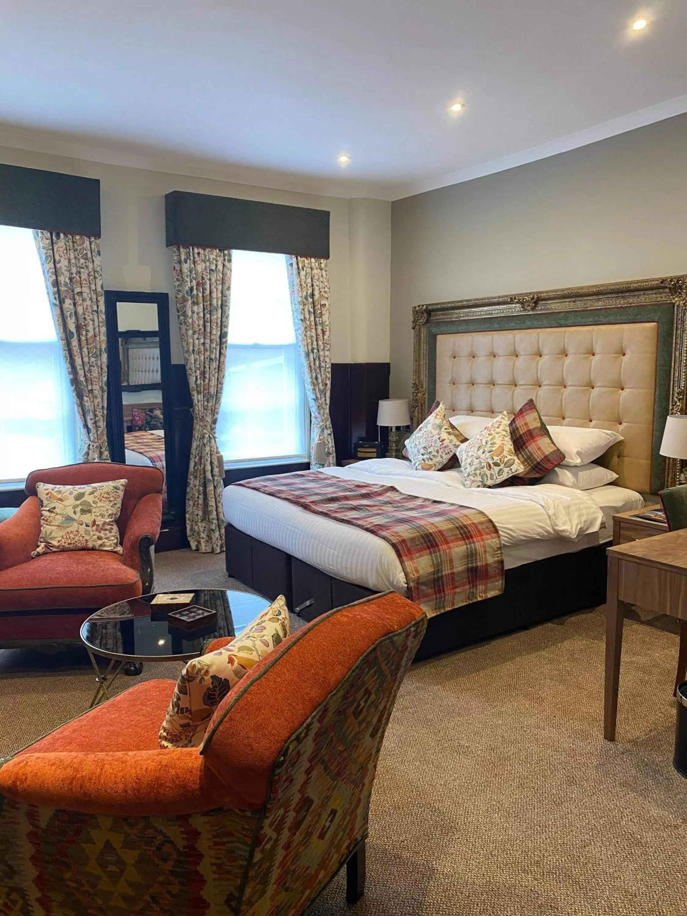 Bedroom, Bed in The Feathers Hotel, Ledbury - The Coaching Inn Group