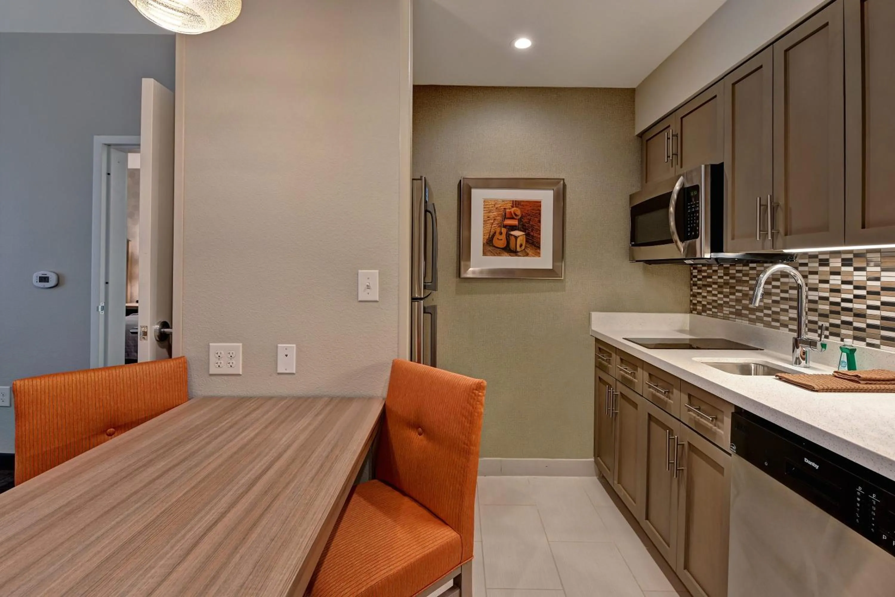 Kitchen or kitchenette in Homewood Suites By Hilton Austin/Cedar Park-Lakeline, Tx