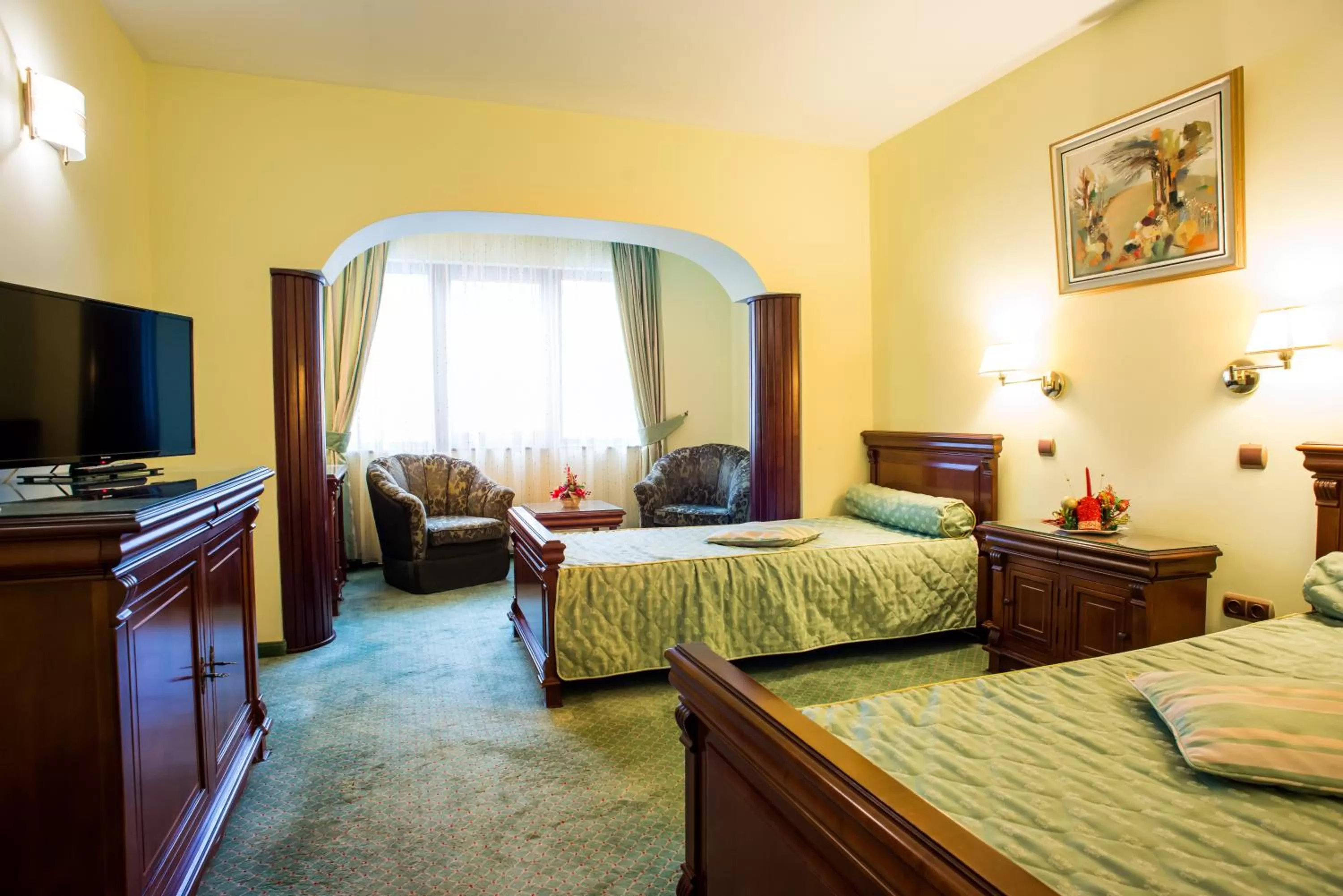 TV/Entertainment Center in Hotel Maria