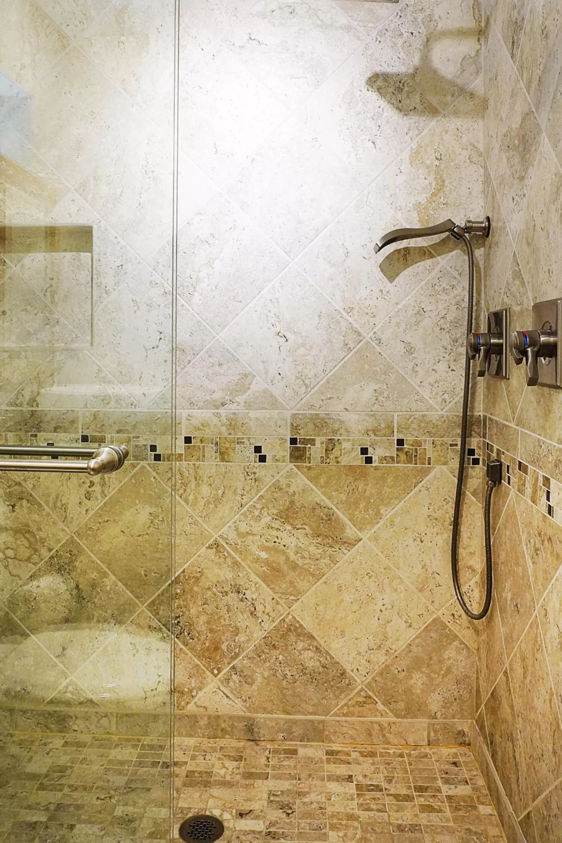 Shower in Sheridan House Inn- Adult Only Accommodation