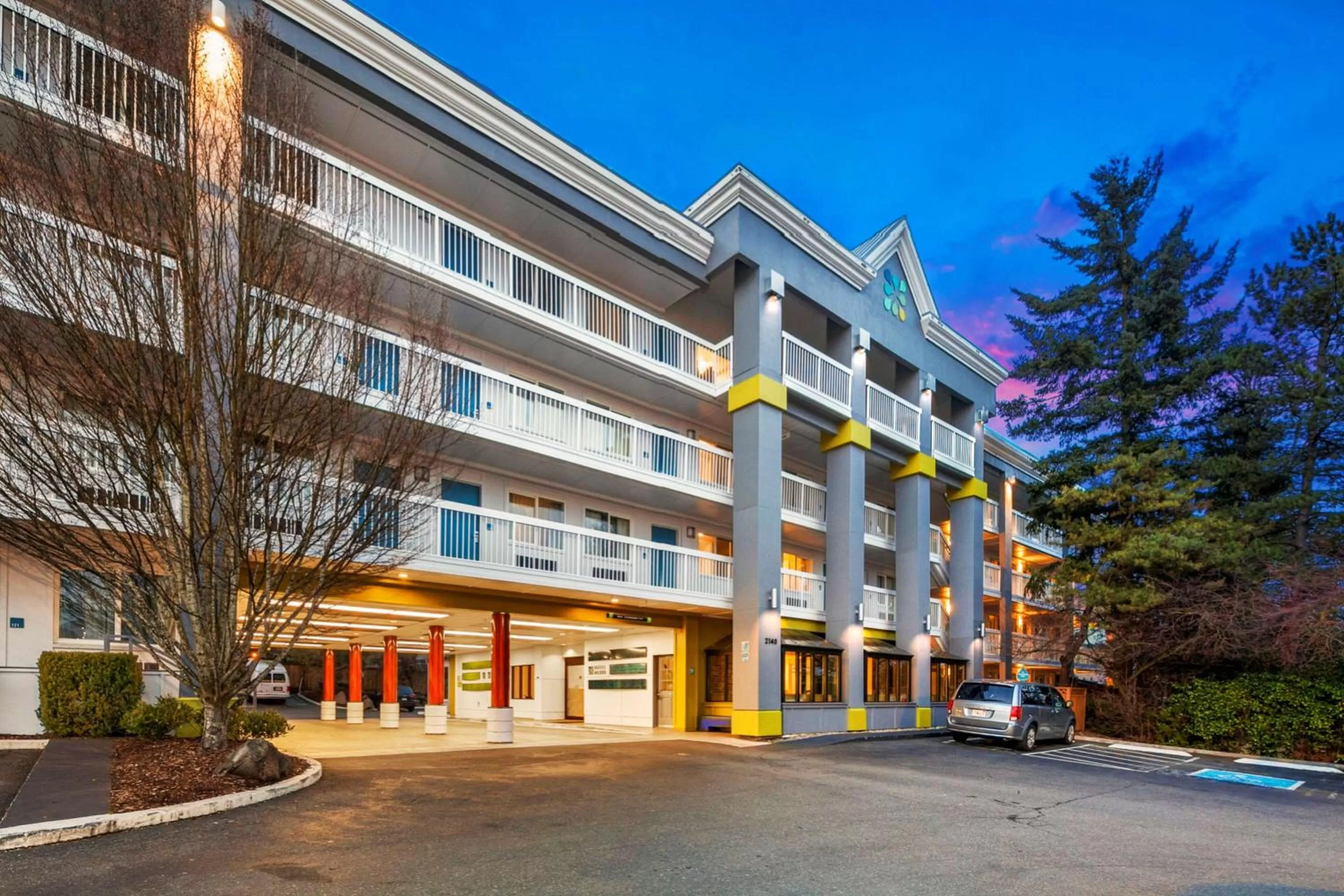 Property building in Hotel Nexus; BW Signature Collection