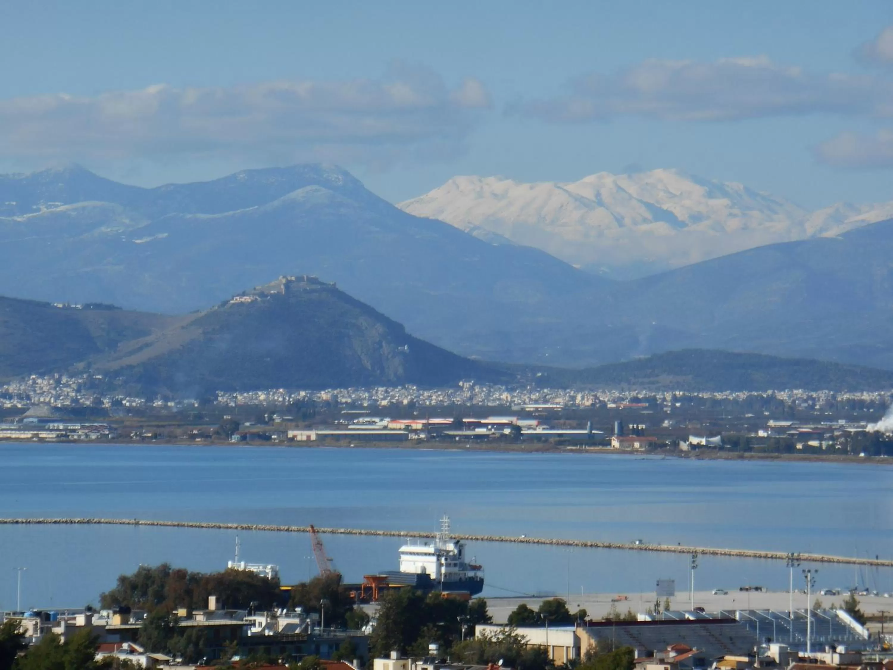 Sea view in Hotel Vasilis Nafplio