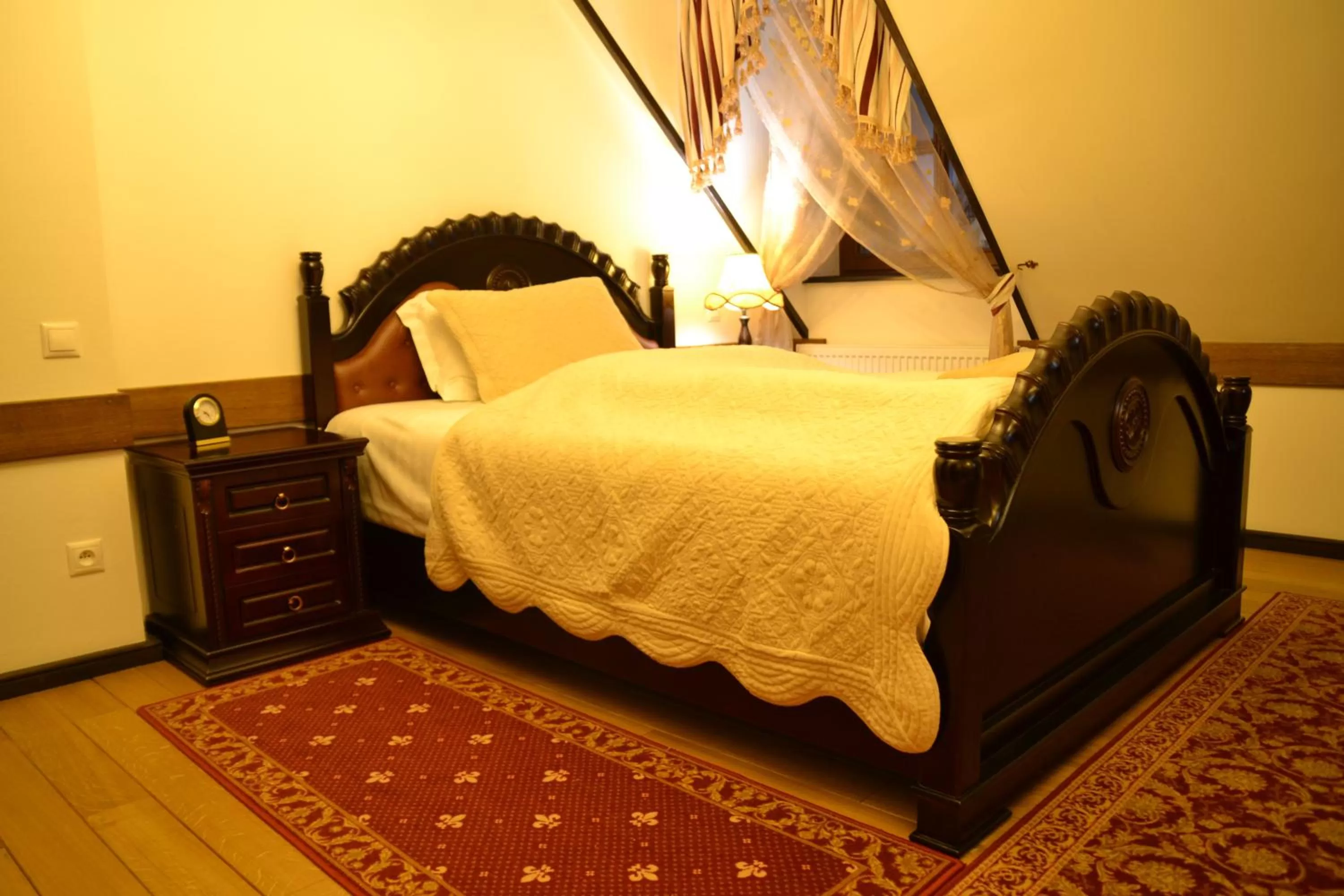 Bed in Zámek Lužec Spa & Wellness Resort