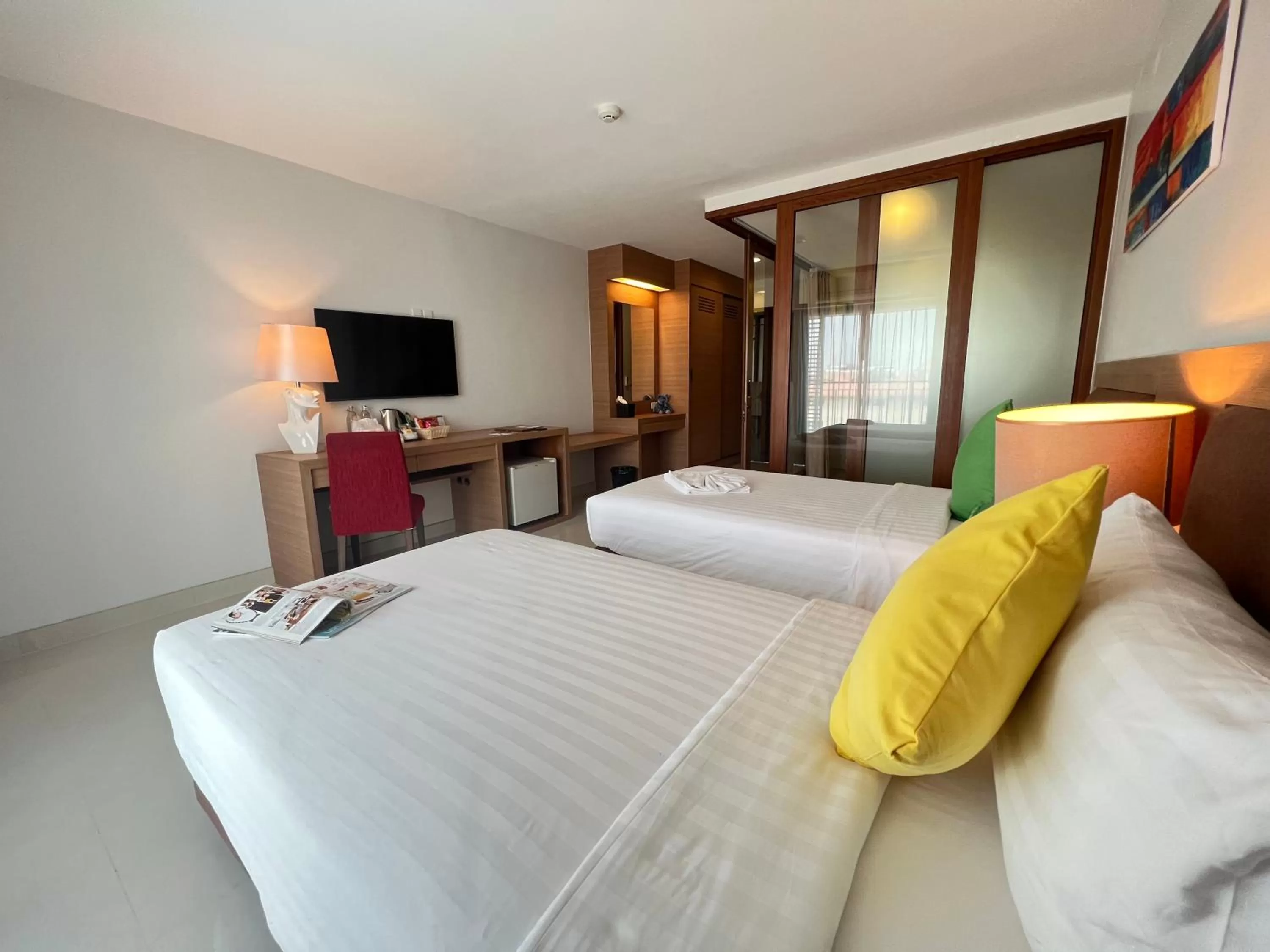 Bed in Riche Hua Hin Hotel - SHA Plus