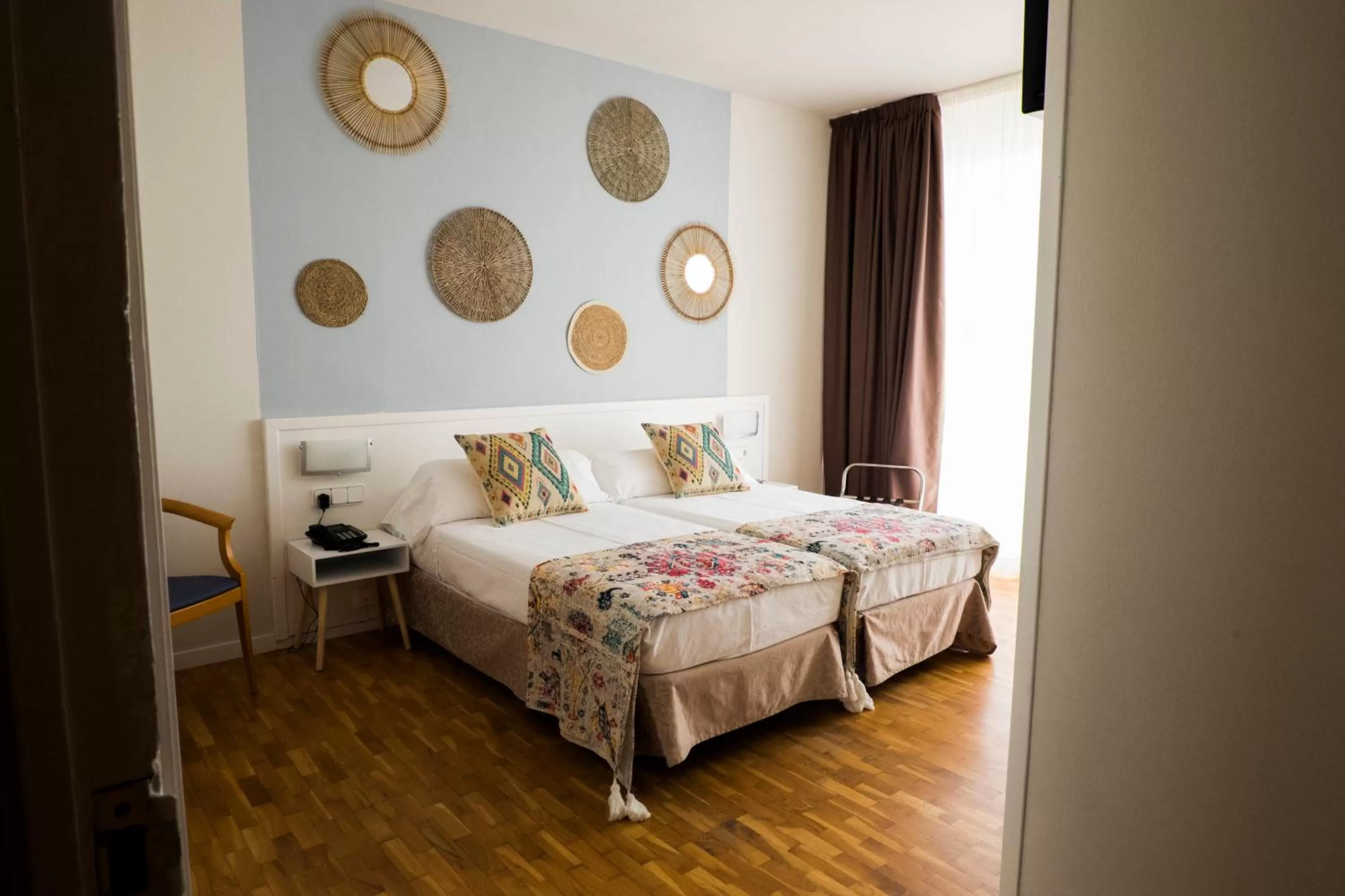 Bed in Hotel Subur Maritim