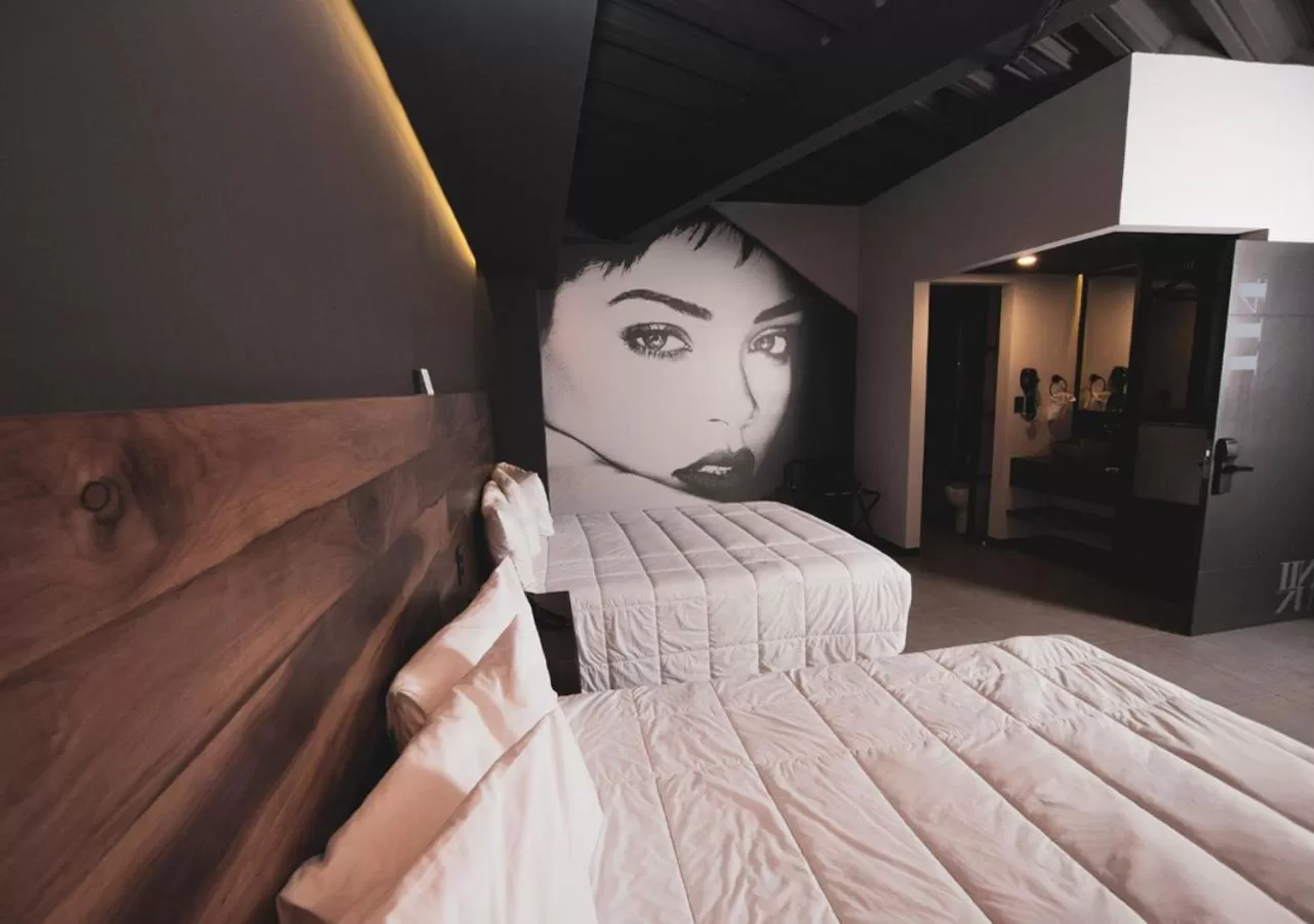 Bed in HOTEL RIO RITA