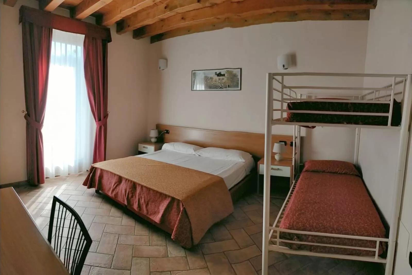 Bedroom, Bed in Hotel Agli Ulivi