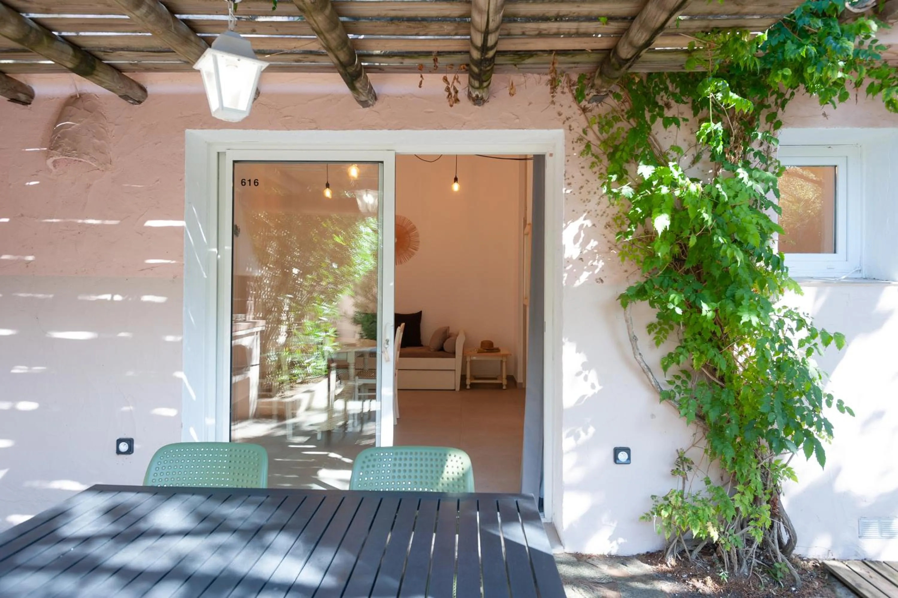 Patio in Résidence Marina Di Santa Giulia