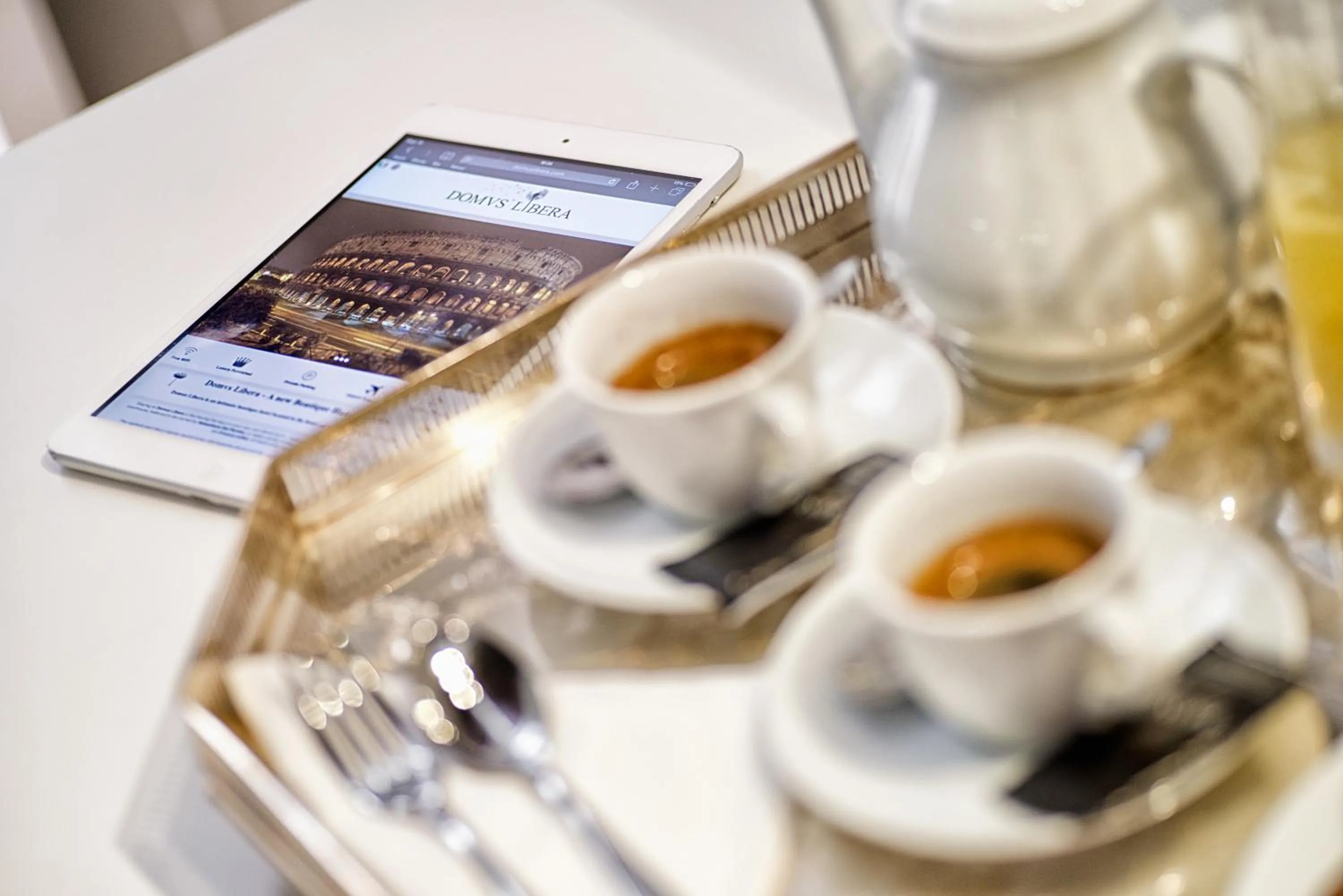 Coffee/tea facilities in Domus Libera