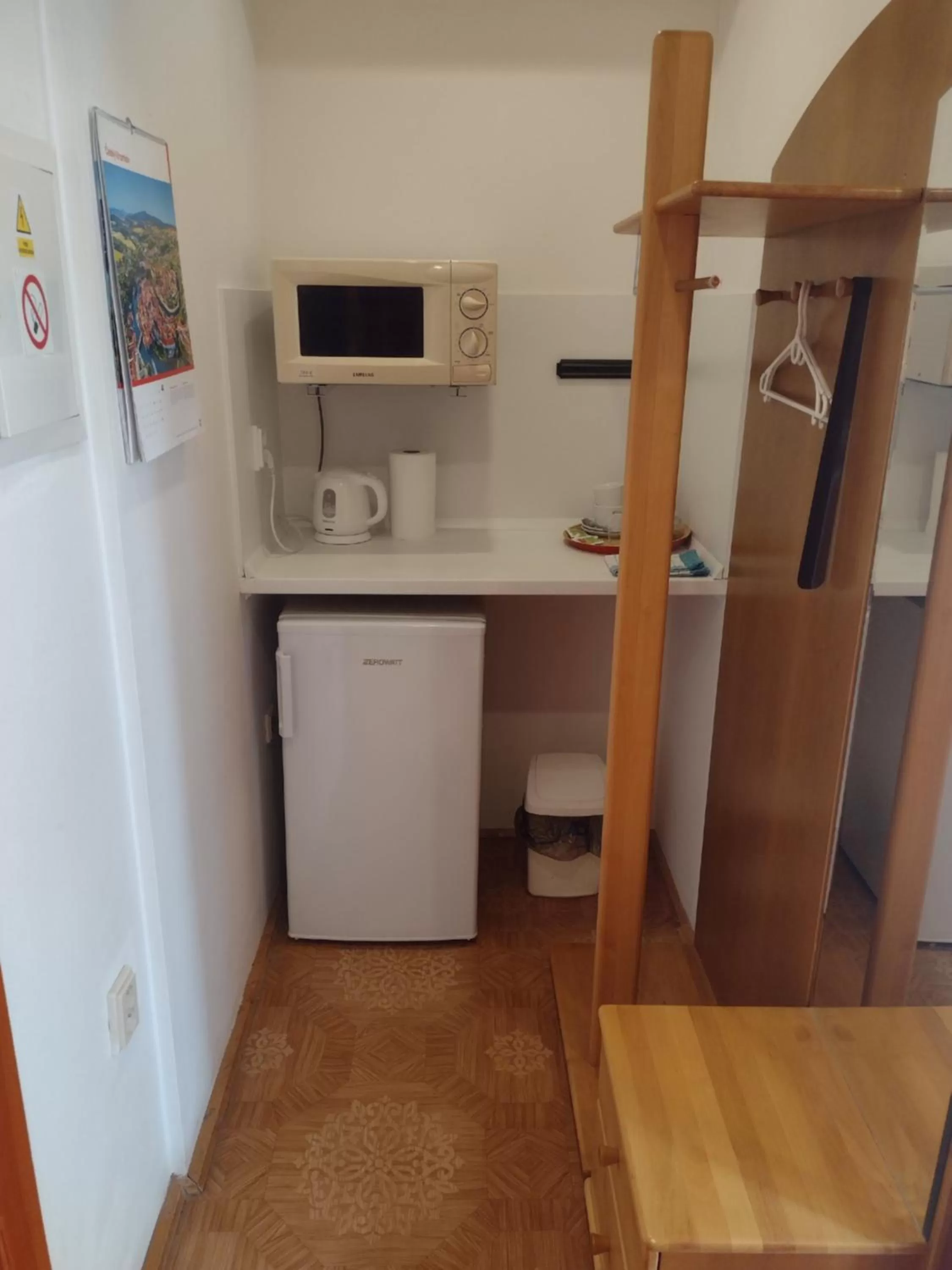 Kitchen or kitchenette in Pension Fontána Svitavy
