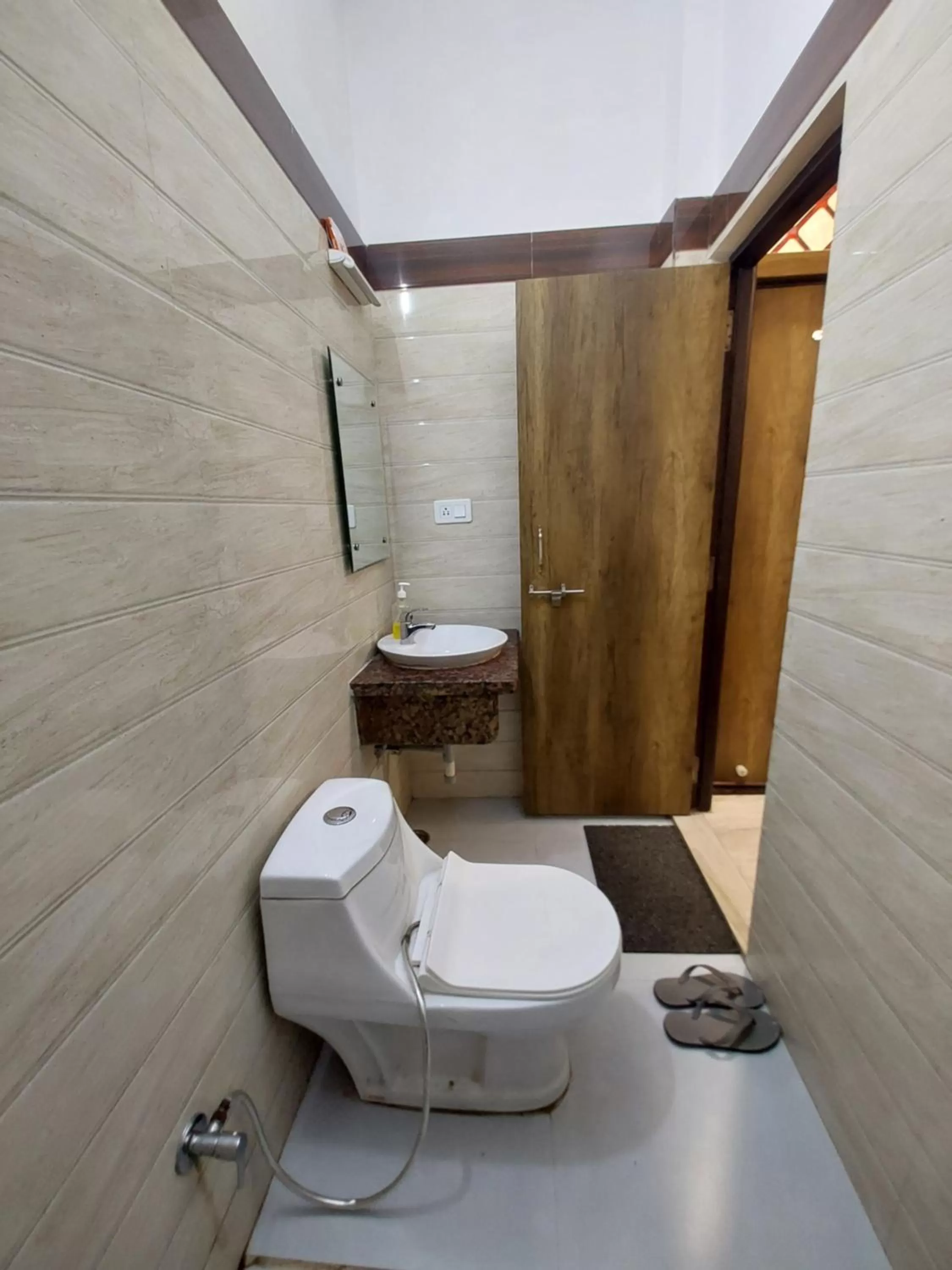 Bathroom in Taj Nice Point Manage by Taj Sunrise Group