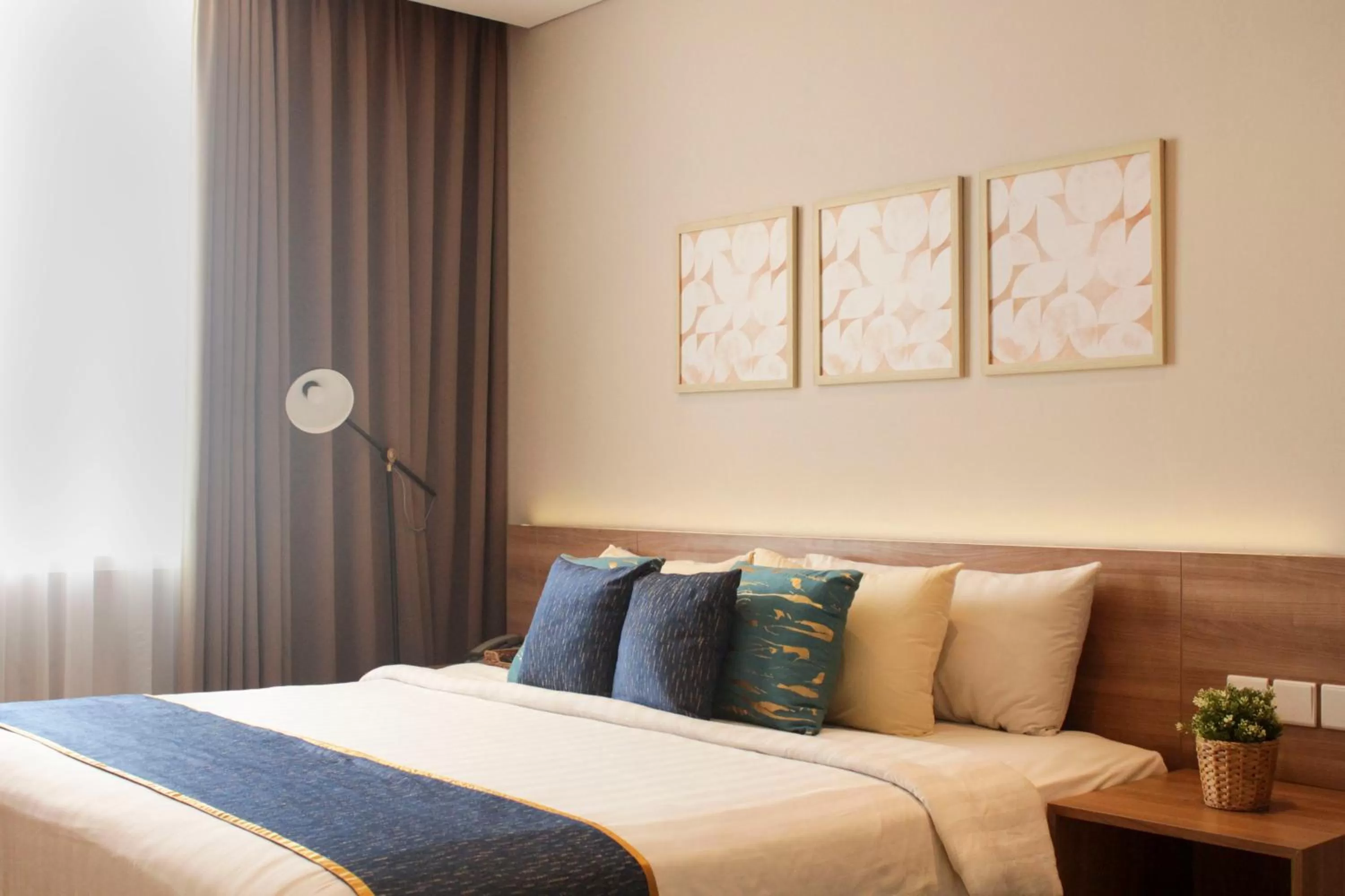 Bedroom, Bed in Antero Hotel Jababeka Cikarang